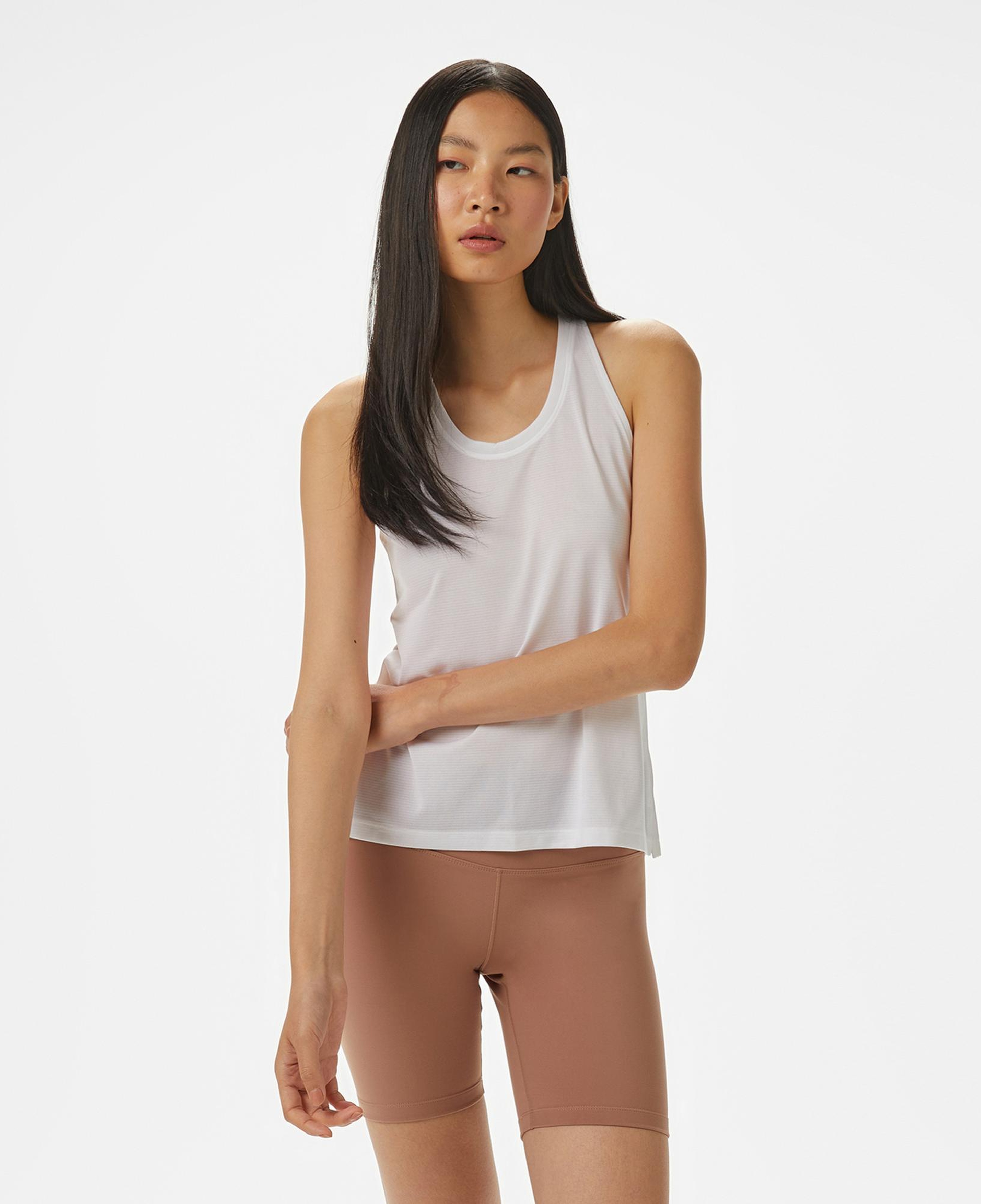 Under Armour Launch Singlet Kadın Beyaz Koşu Atlet