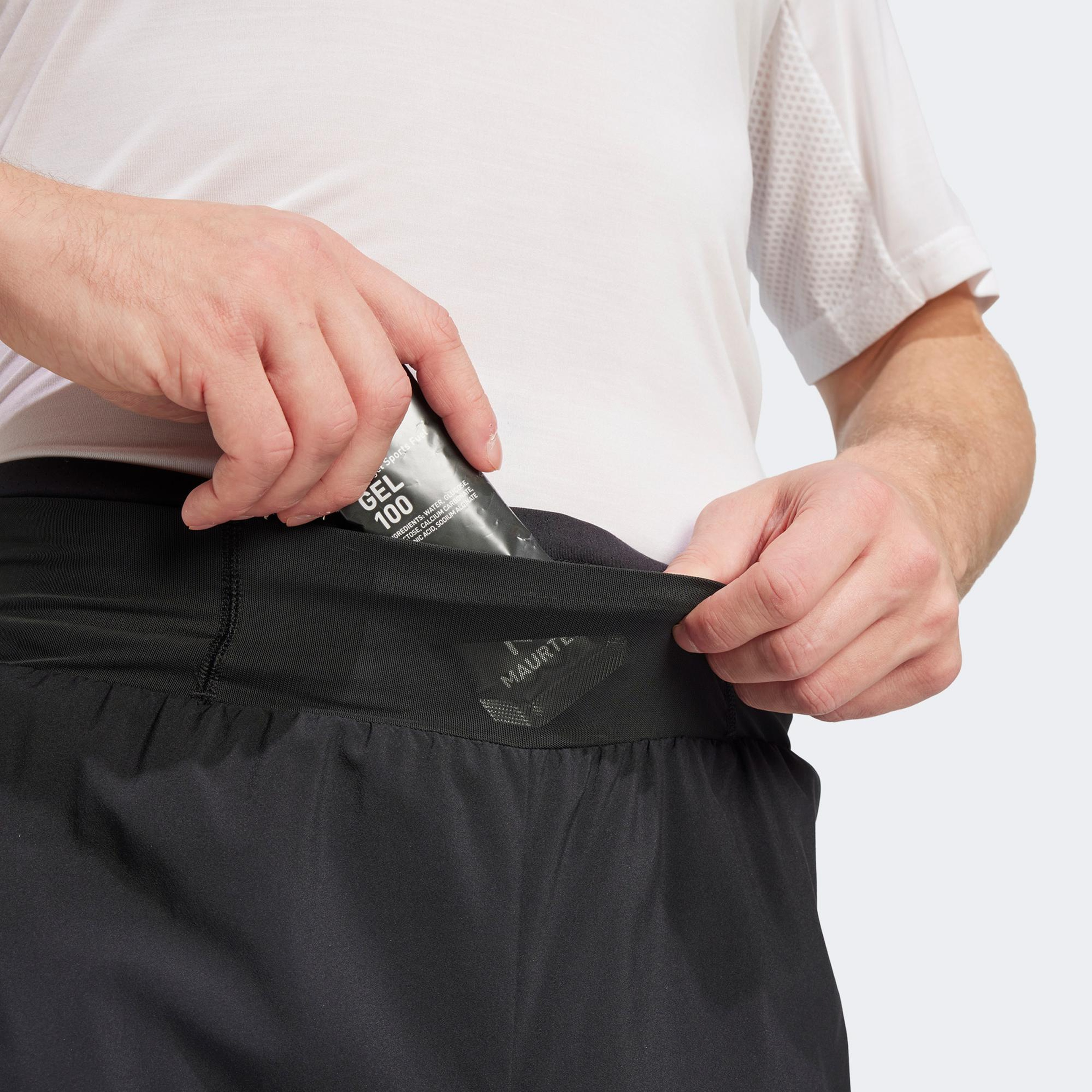 adidas Xperior Erkek Siyah Koşu Şortu