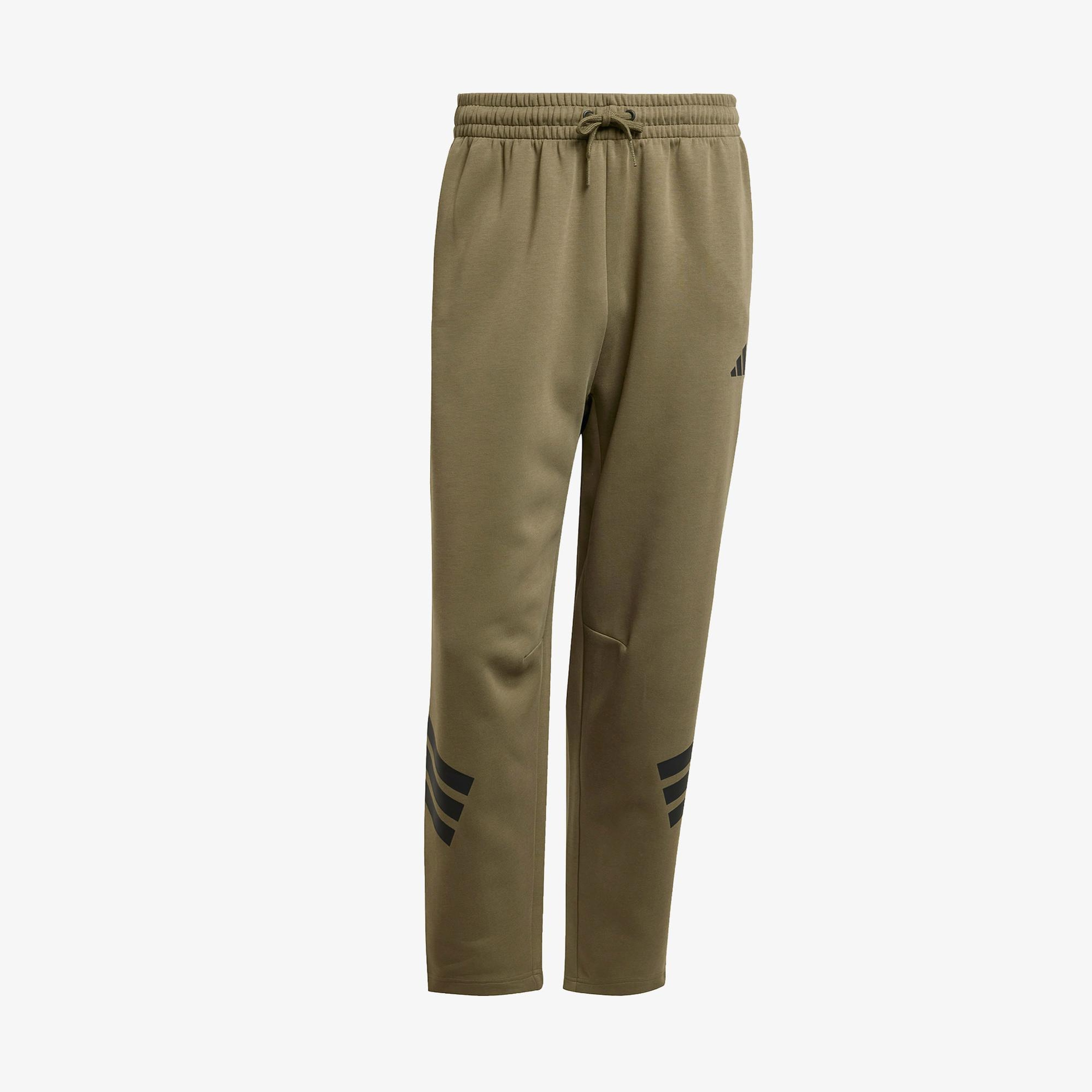 adidas Future Icons 3 Stripes Pocket Erkek Haki Eşofman Altı