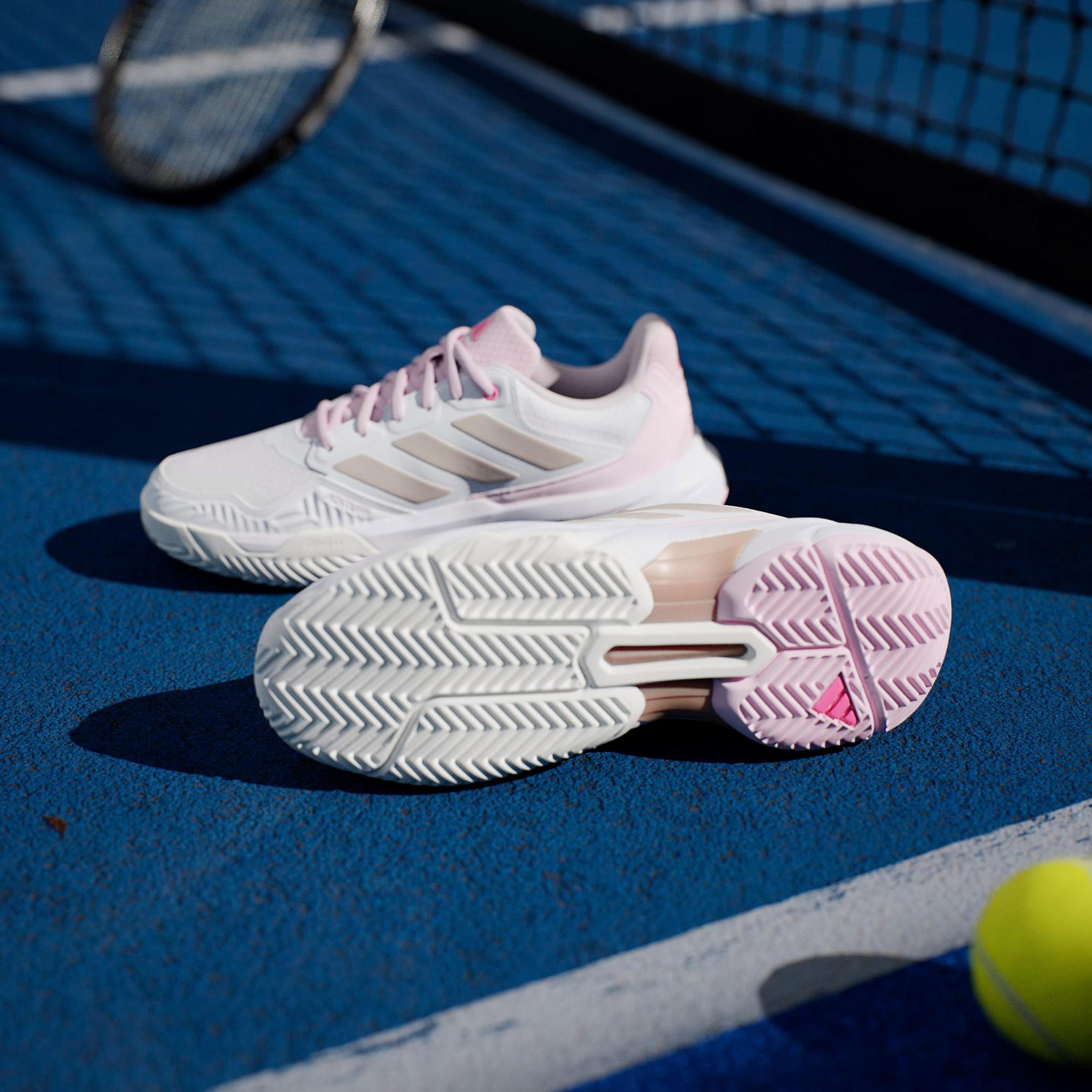 adidas Courtjam Control 3 Kadın Beyaz Tenis Ayakkabısı