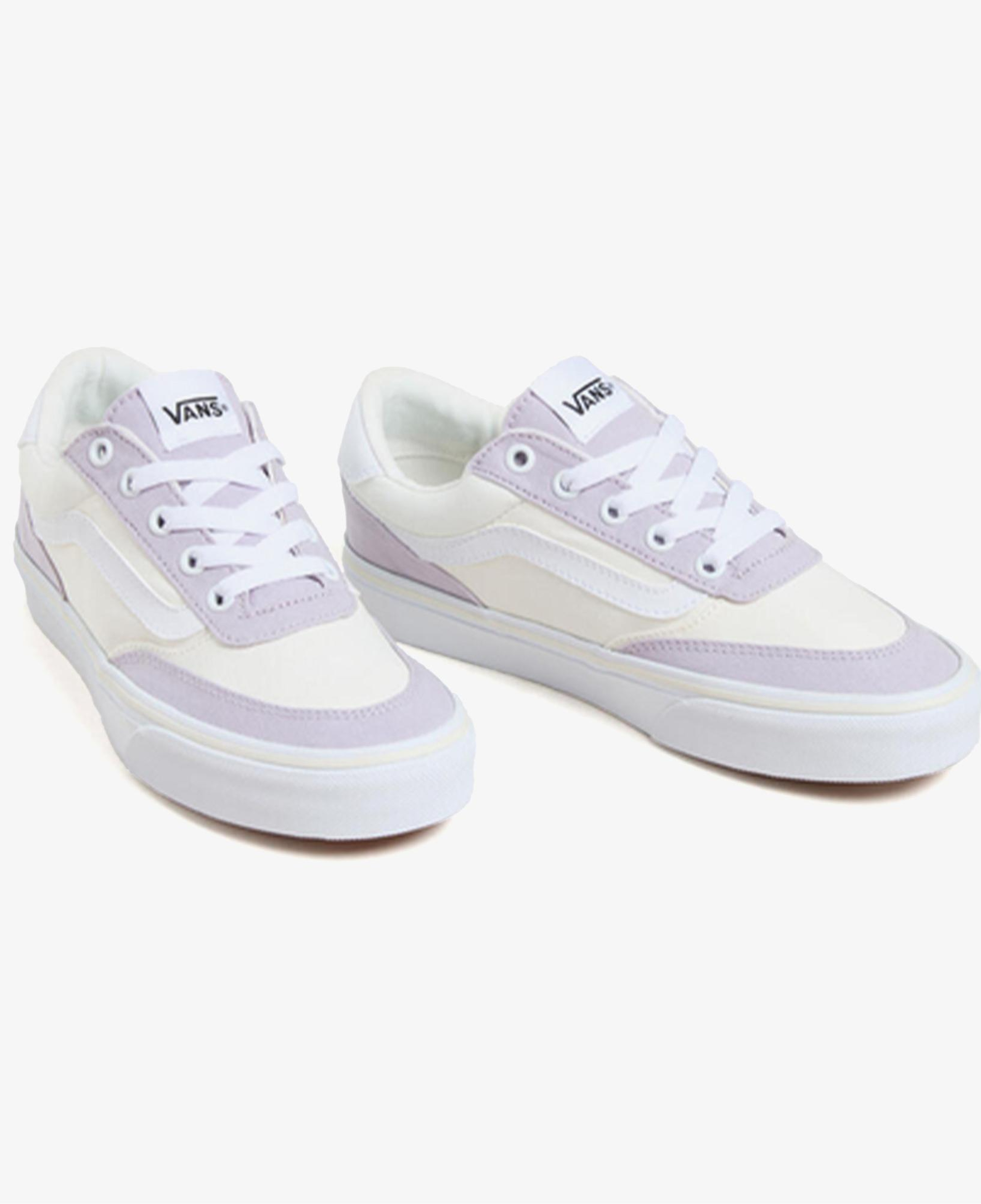 Vans Brooklyn Ls Kadın Mor Sneaker