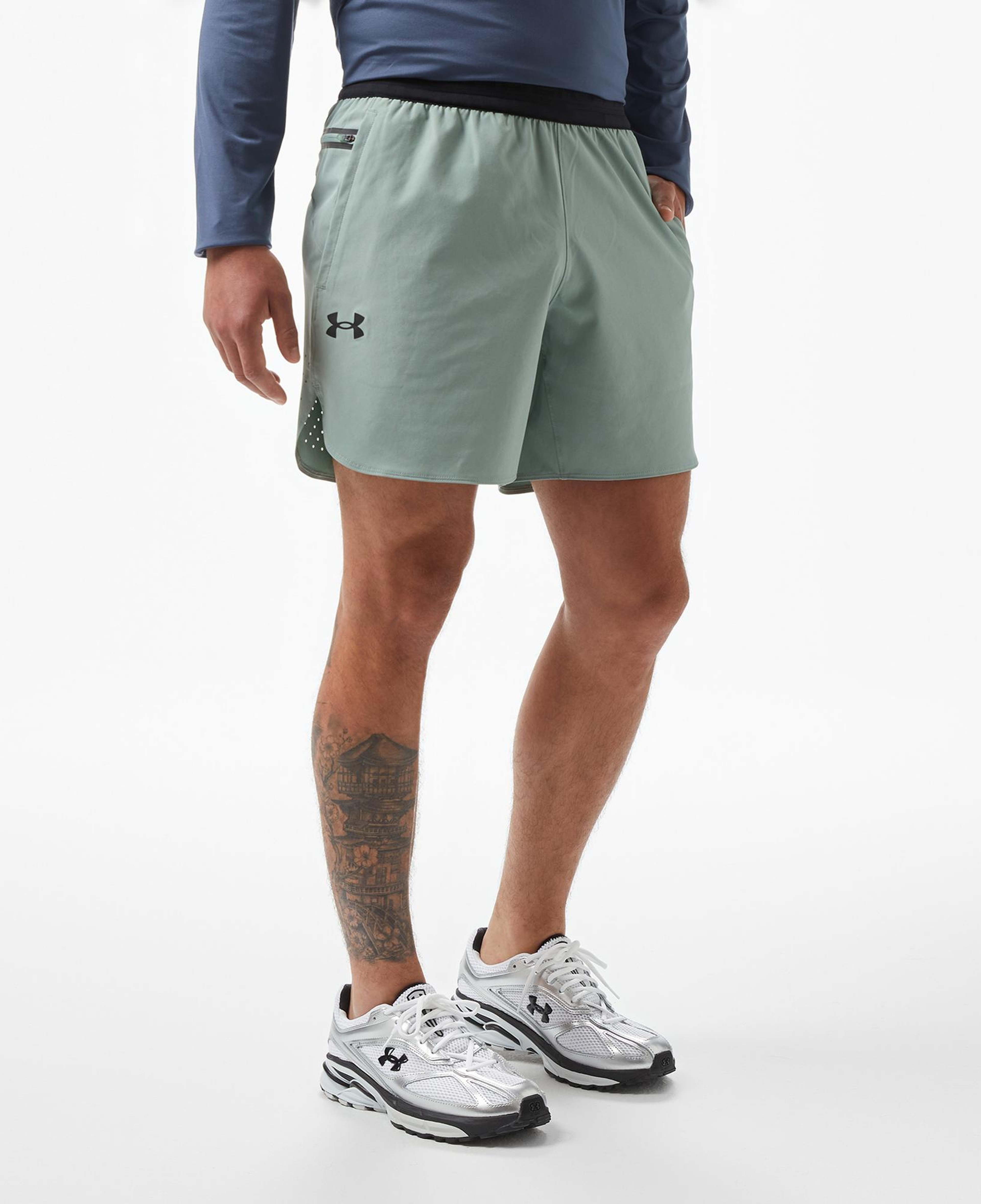 Under Armour Vanish Elite Erkek Yeşil Şort