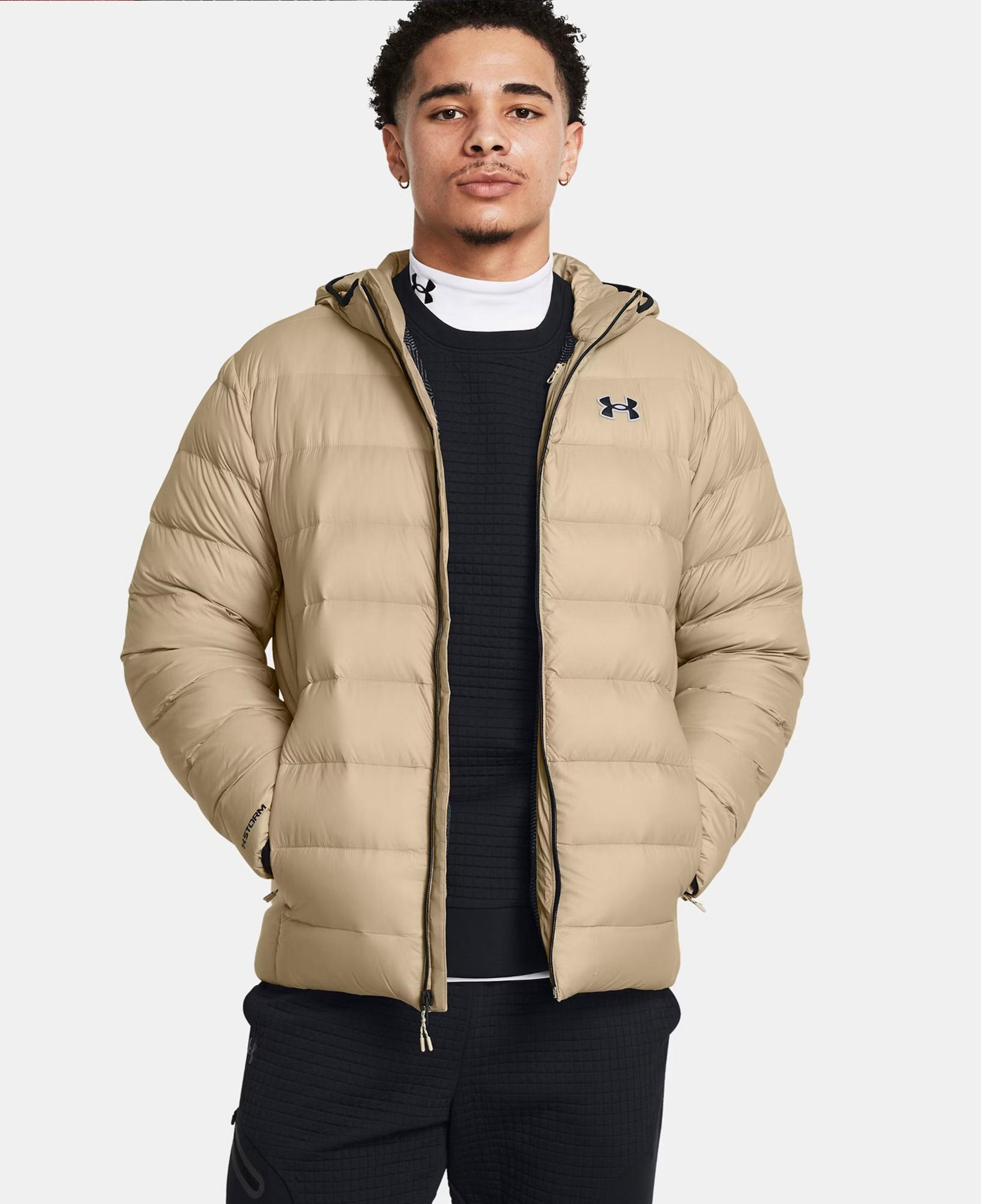 Under Armour Legend Down Erkek Bej Outdoor Mont