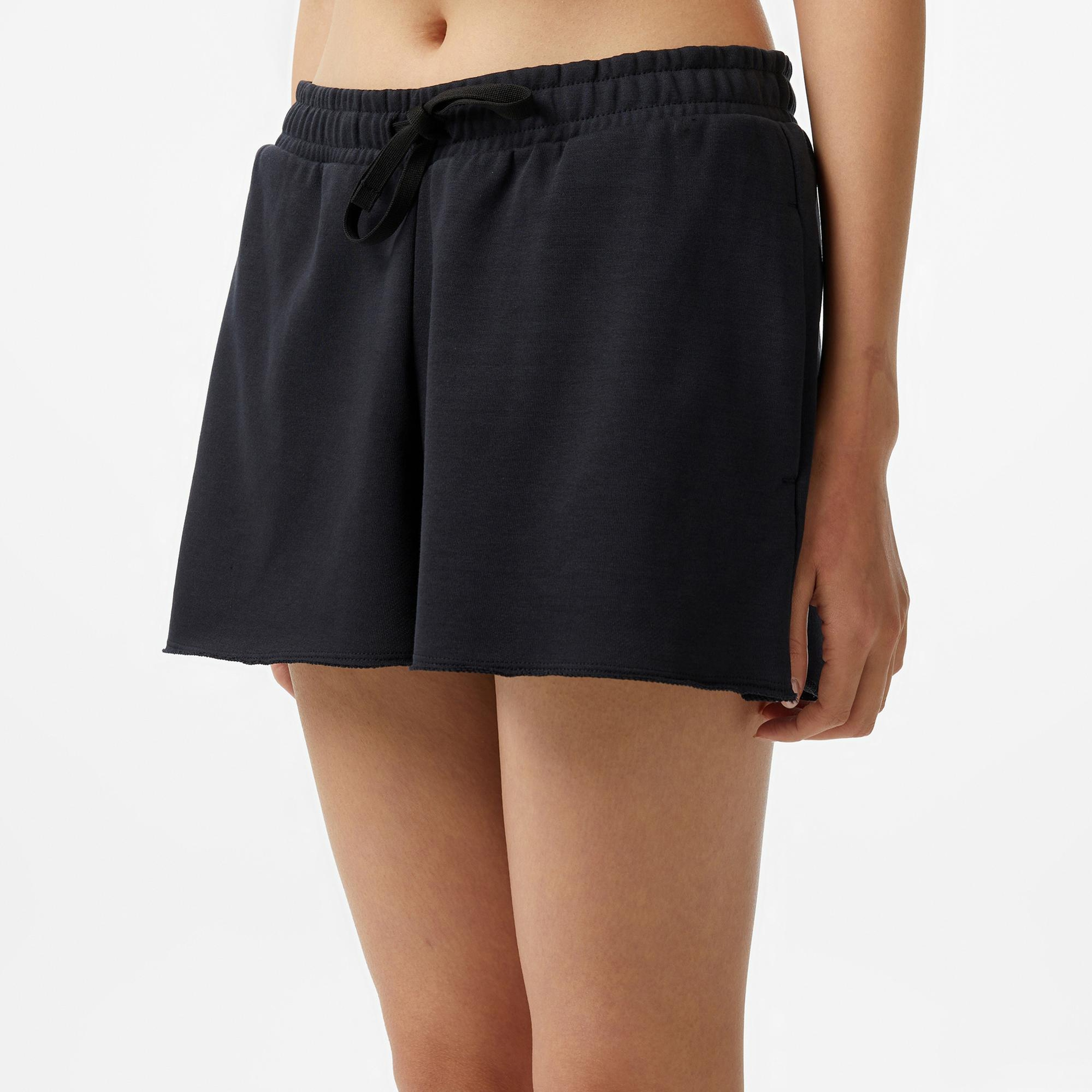 Under Armour Ua Rival Terry Short Kadın Siyah Şort