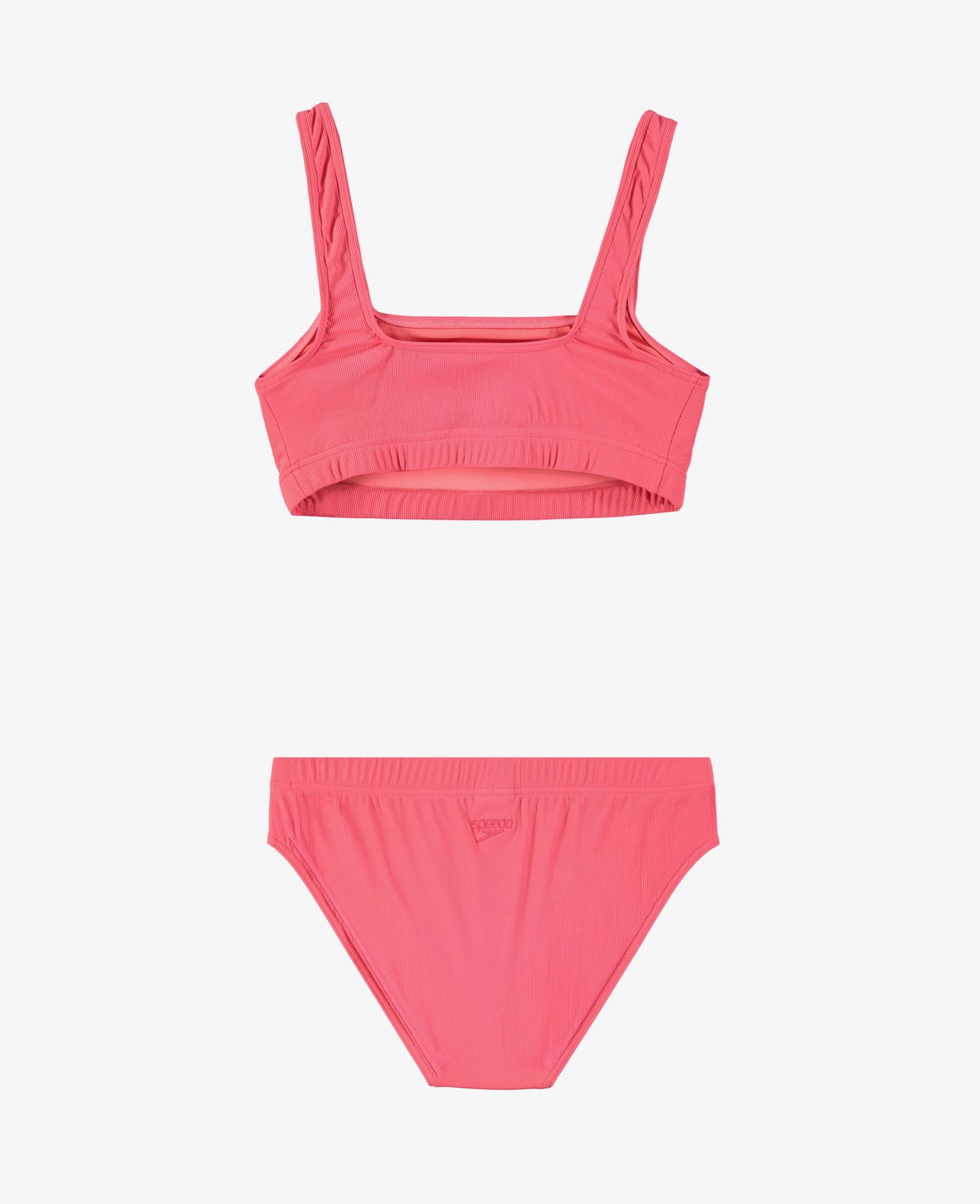 Speedo Textd Deep U-Bk 2Pc Af Kadın Turuncu Mayo