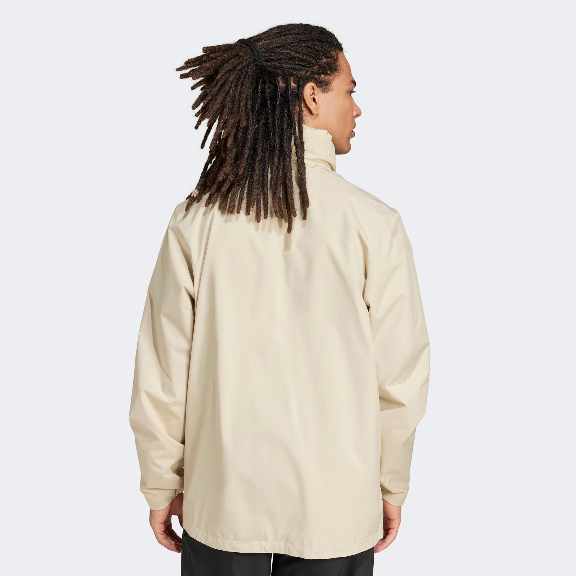 adidas Multi Essentials 2L Erkek Bej Yağmurluk