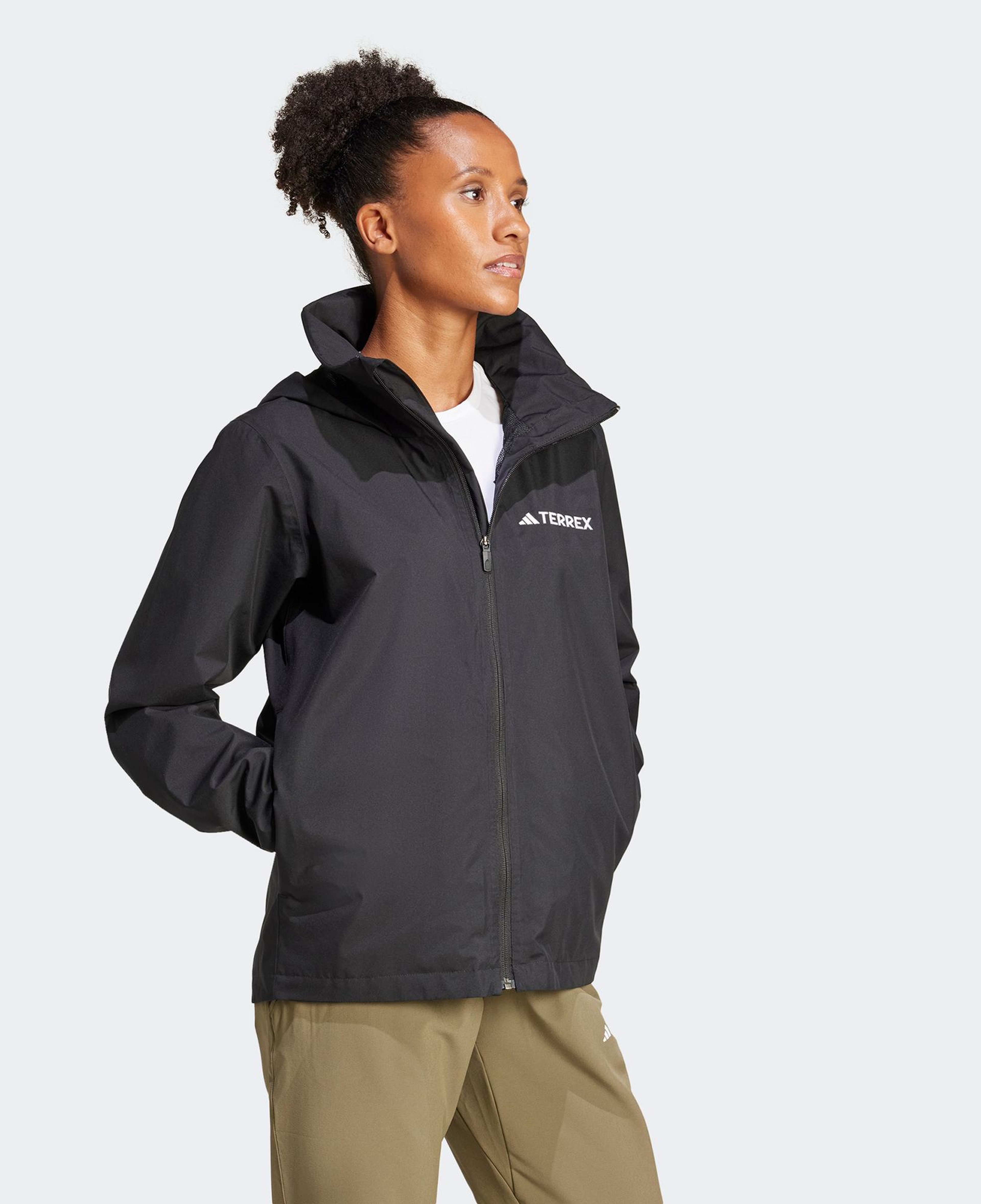 adidas Multi Essentials 2L Kadın Siyah Yağmurluk