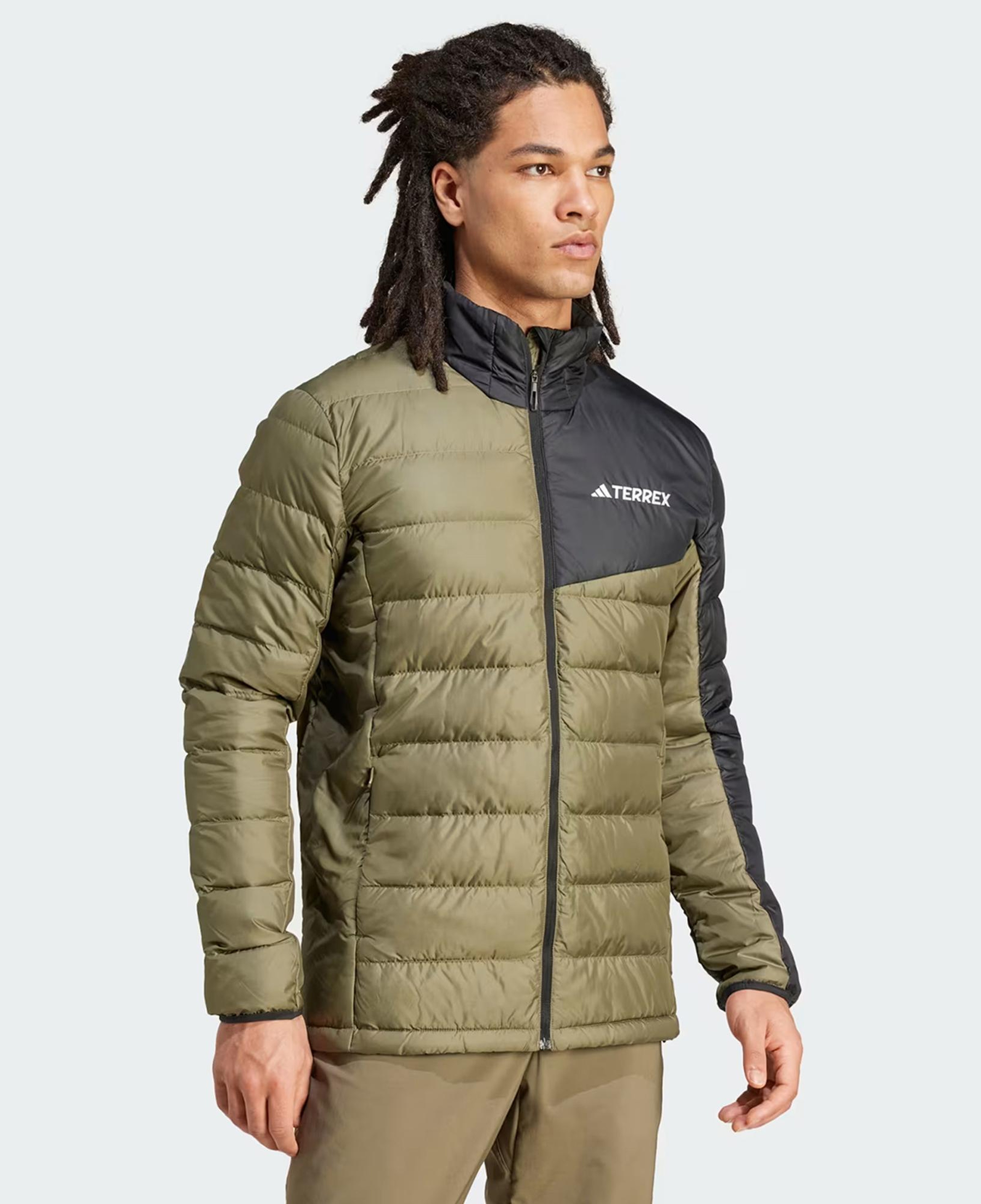 adidas Terrex Mt Down Erkek Yeşil Outdoor Mont