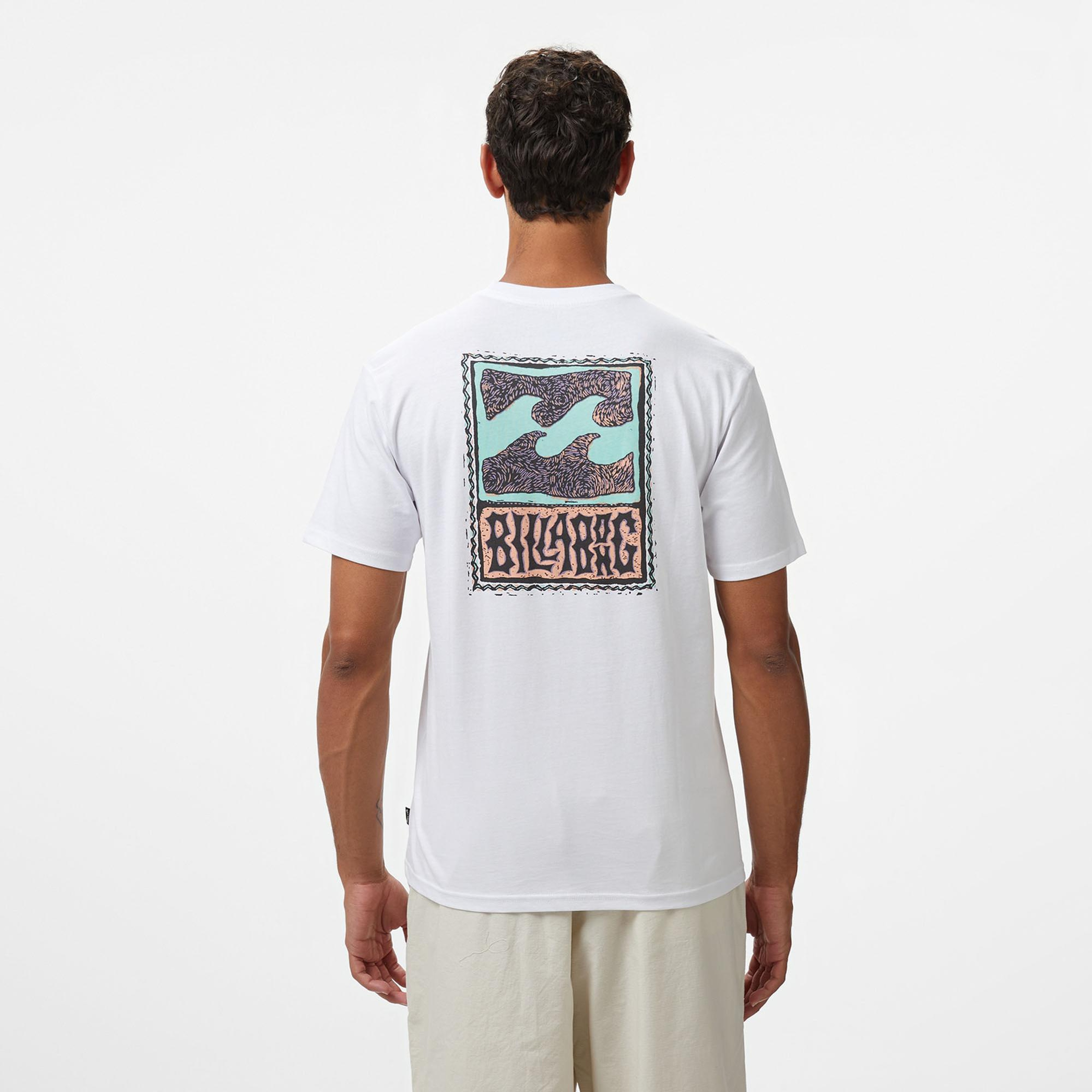 Billabong Stamp Ss Erkek Beyaz T-Shirt