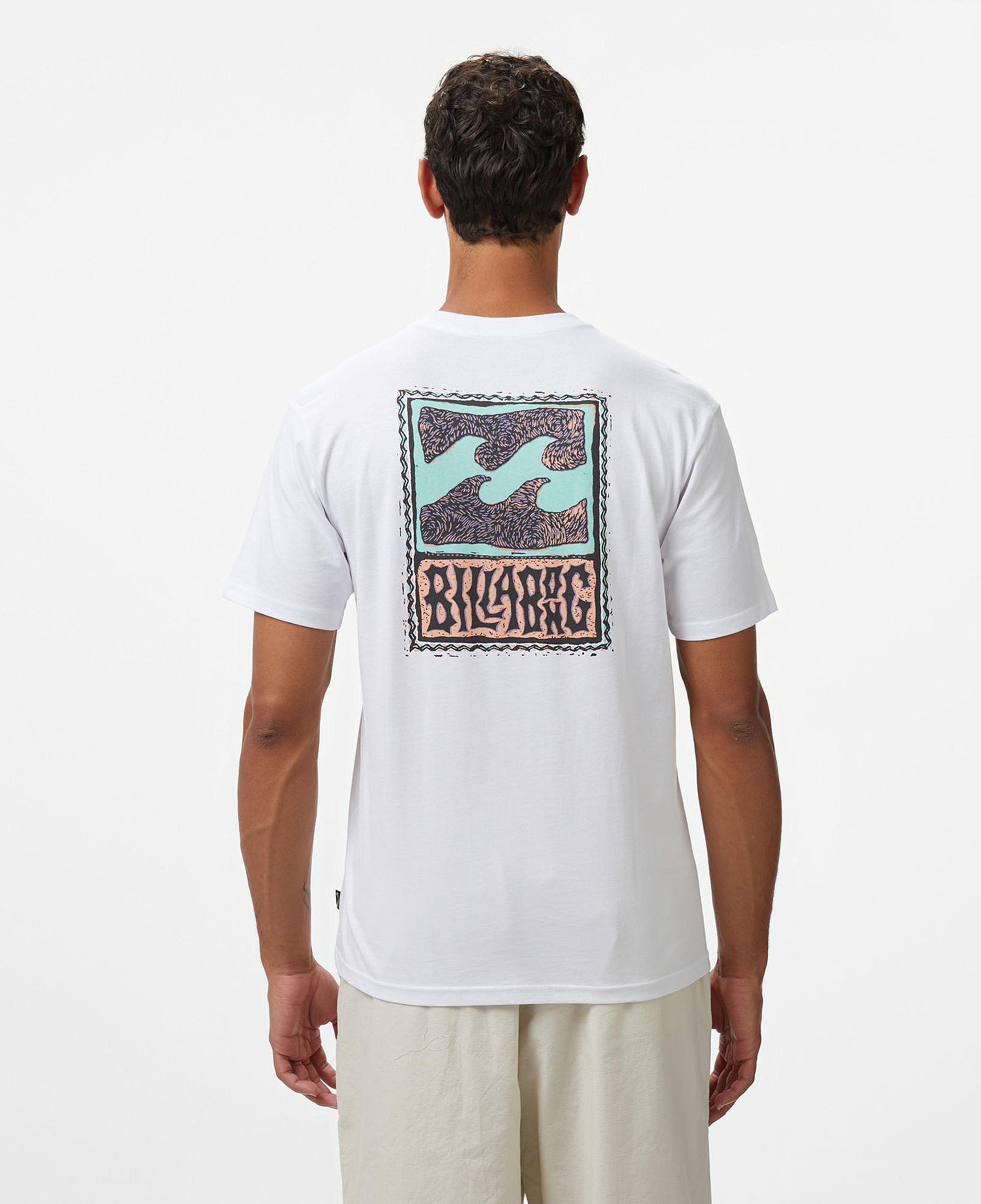 Billabong Stamp Ss Erkek Beyaz T-Shirt