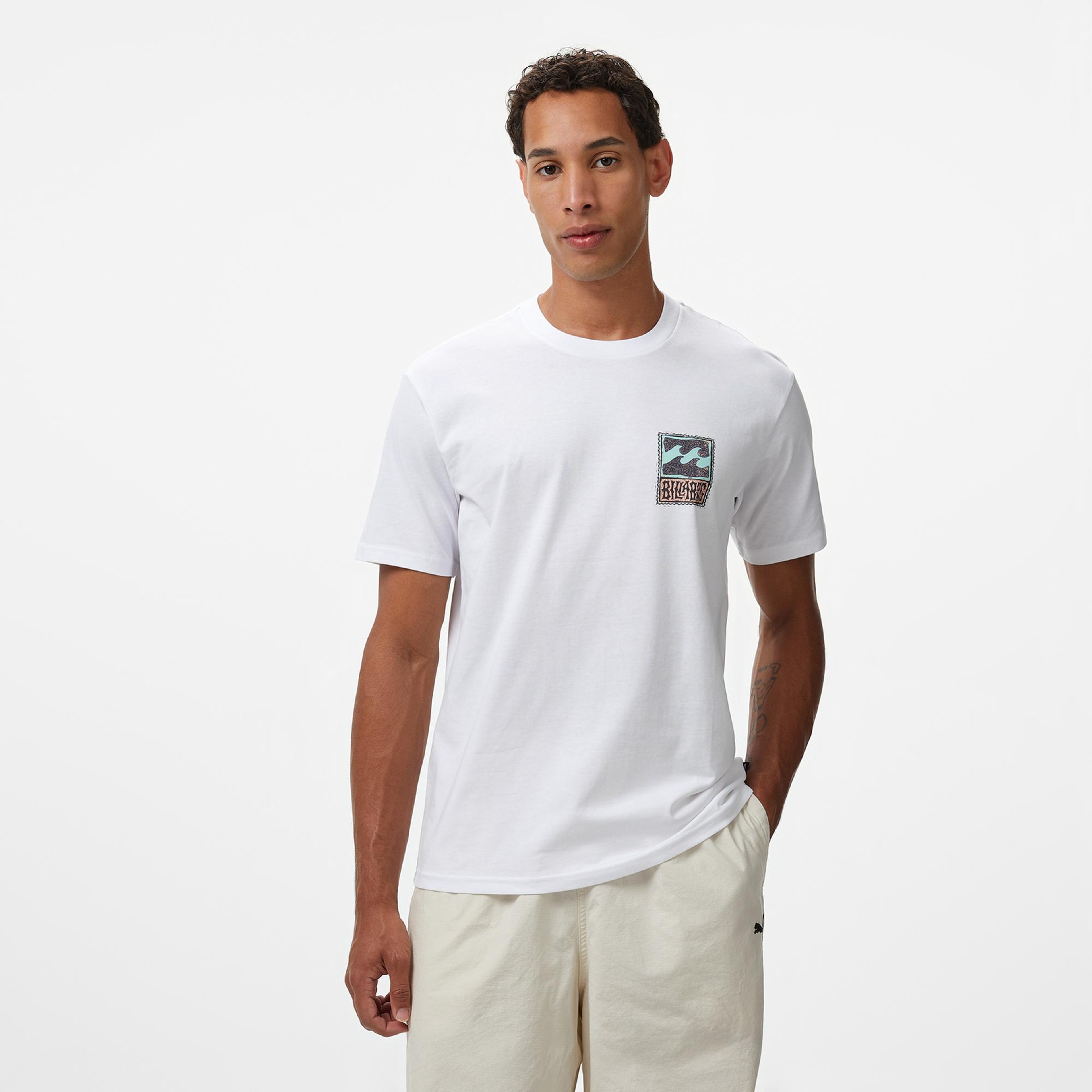 Billabong Stamp Ss Erkek Beyaz T-Shirt