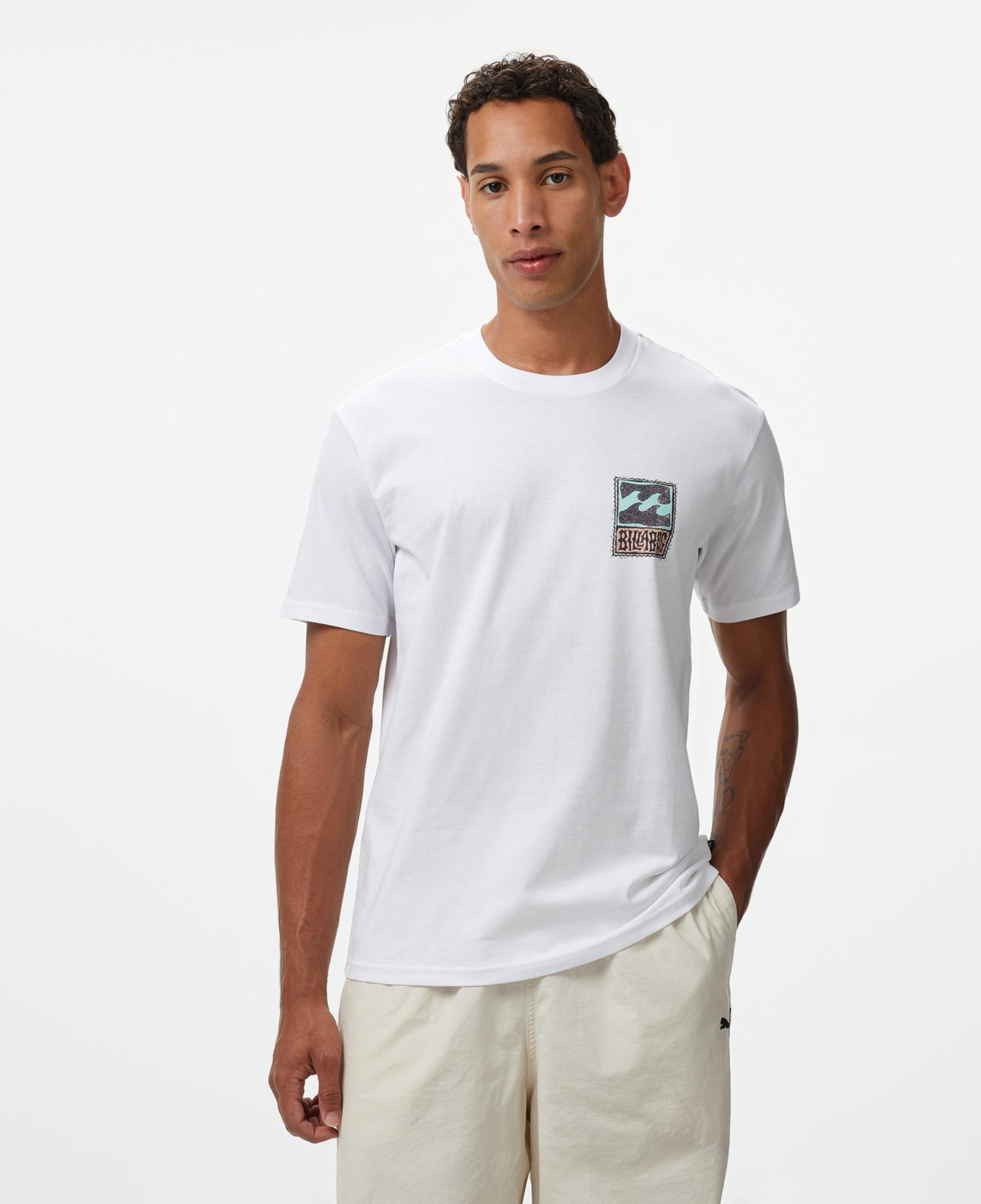 Billabong Stamp Ss Erkek Beyaz T-Shirt