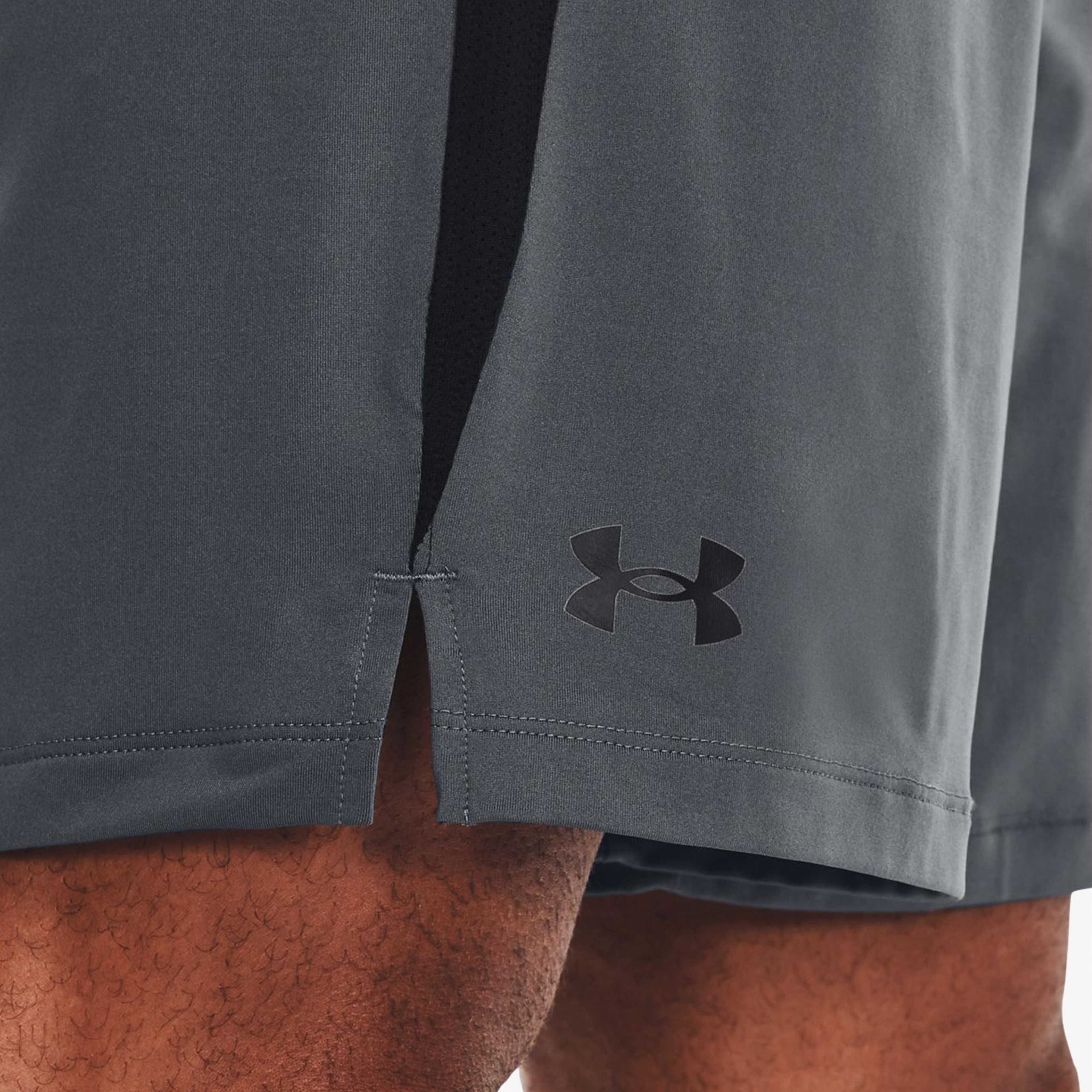 Under Armour Tech Vent Erkek Gri Antrenman Şort