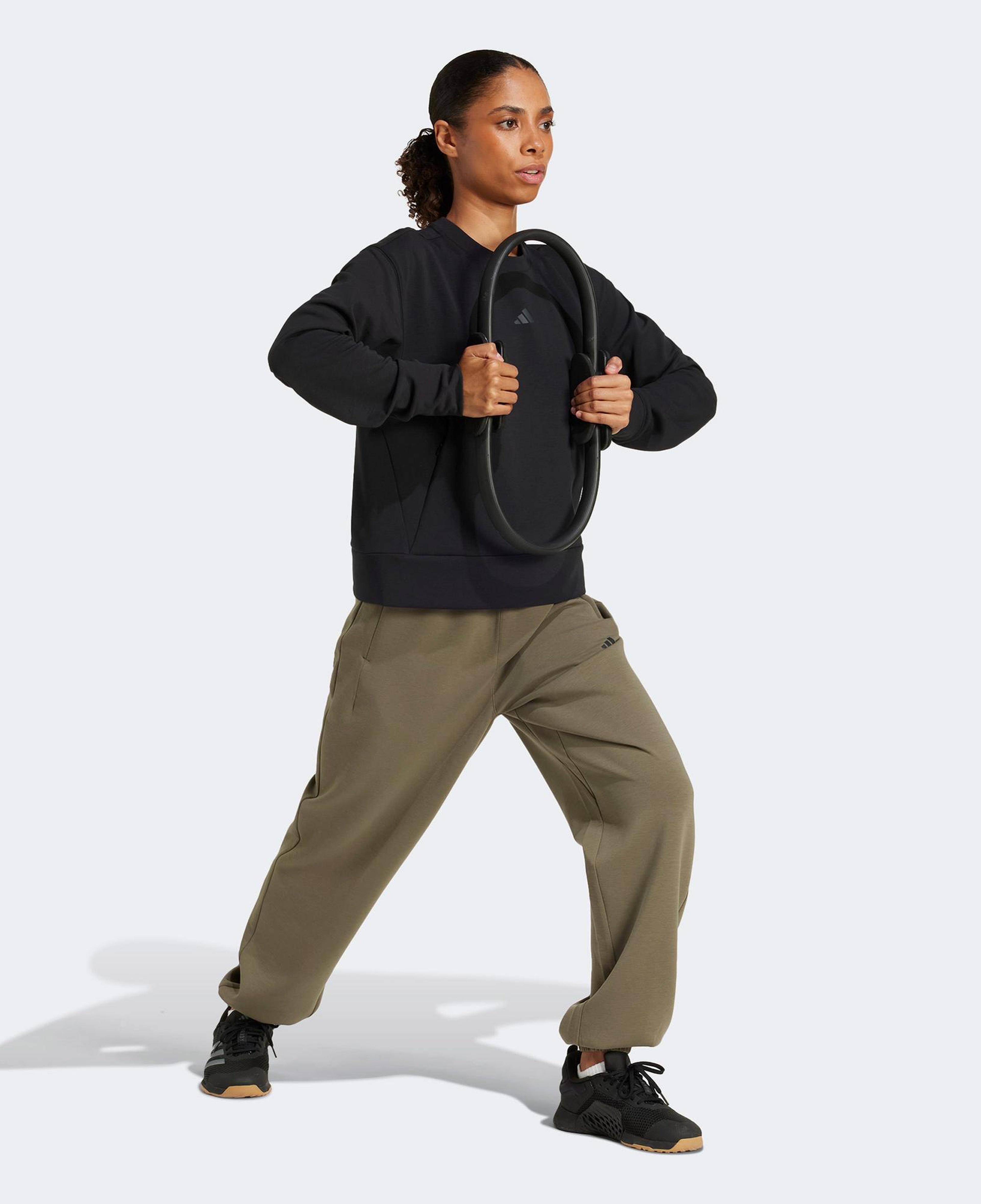 adidas Designed For Warm Up Kadın Haki Eşofman Altı