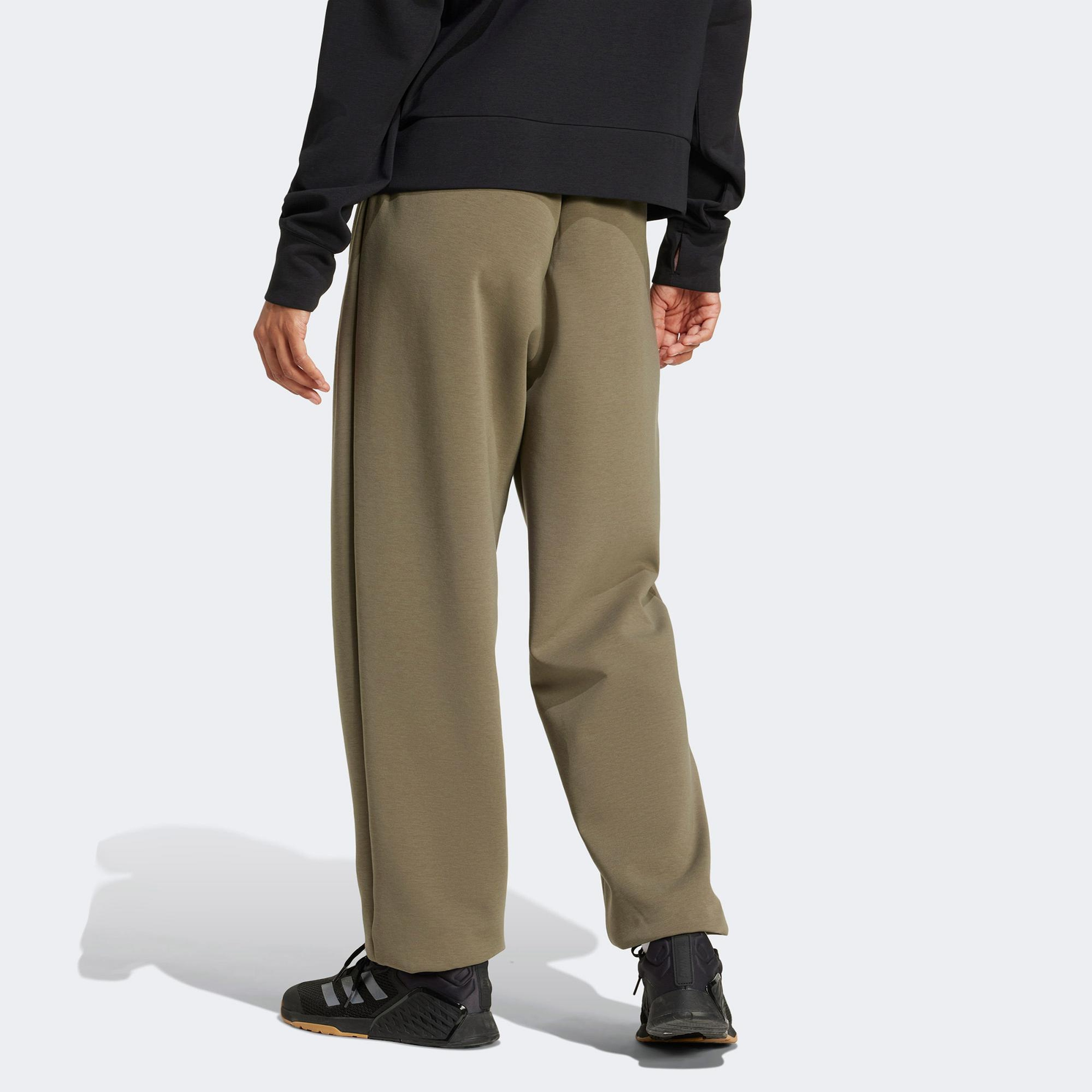 adidas Designed For Warm Up Kadın Haki Eşofman Altı