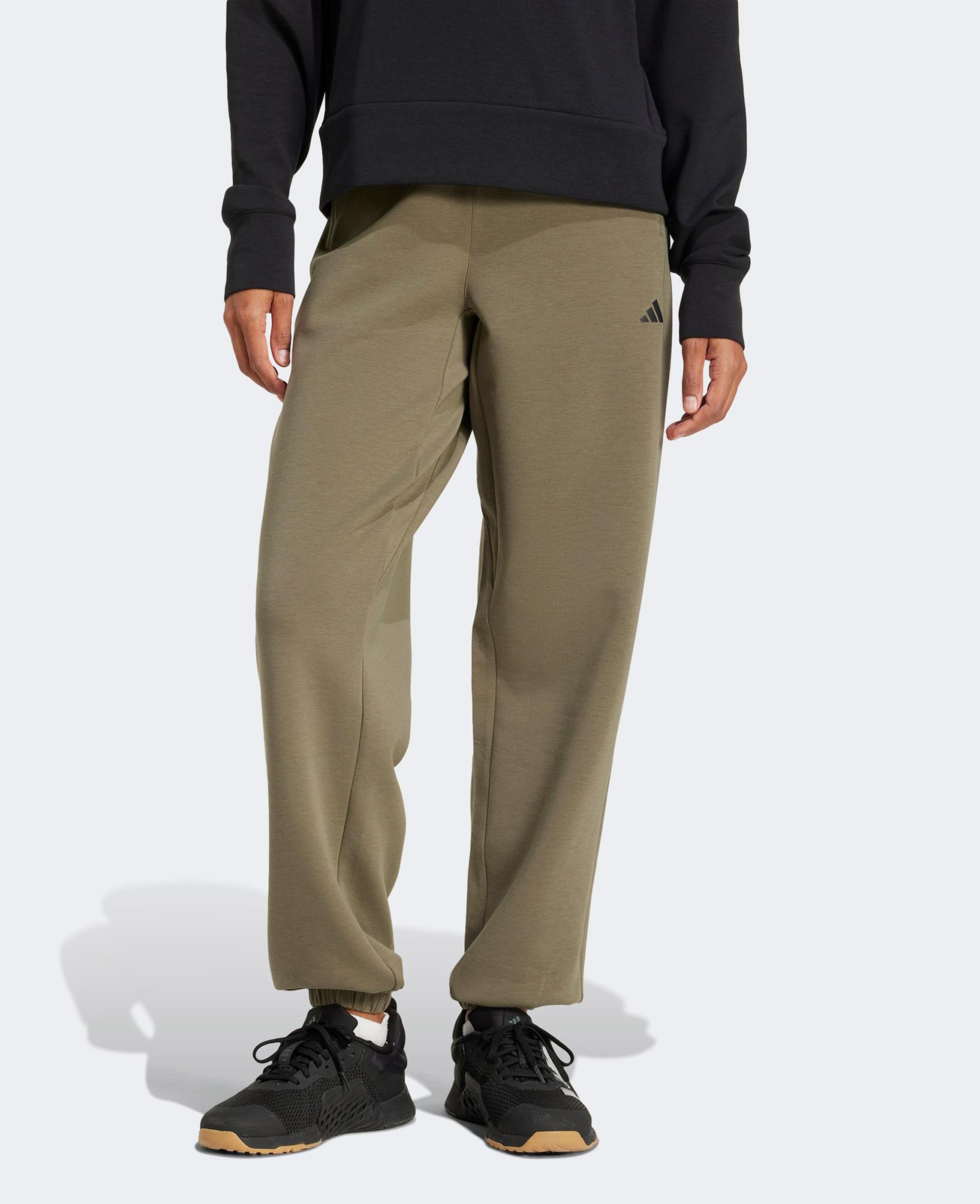 adidas Designed For Warm Up Kadın Haki Eşofman Altı