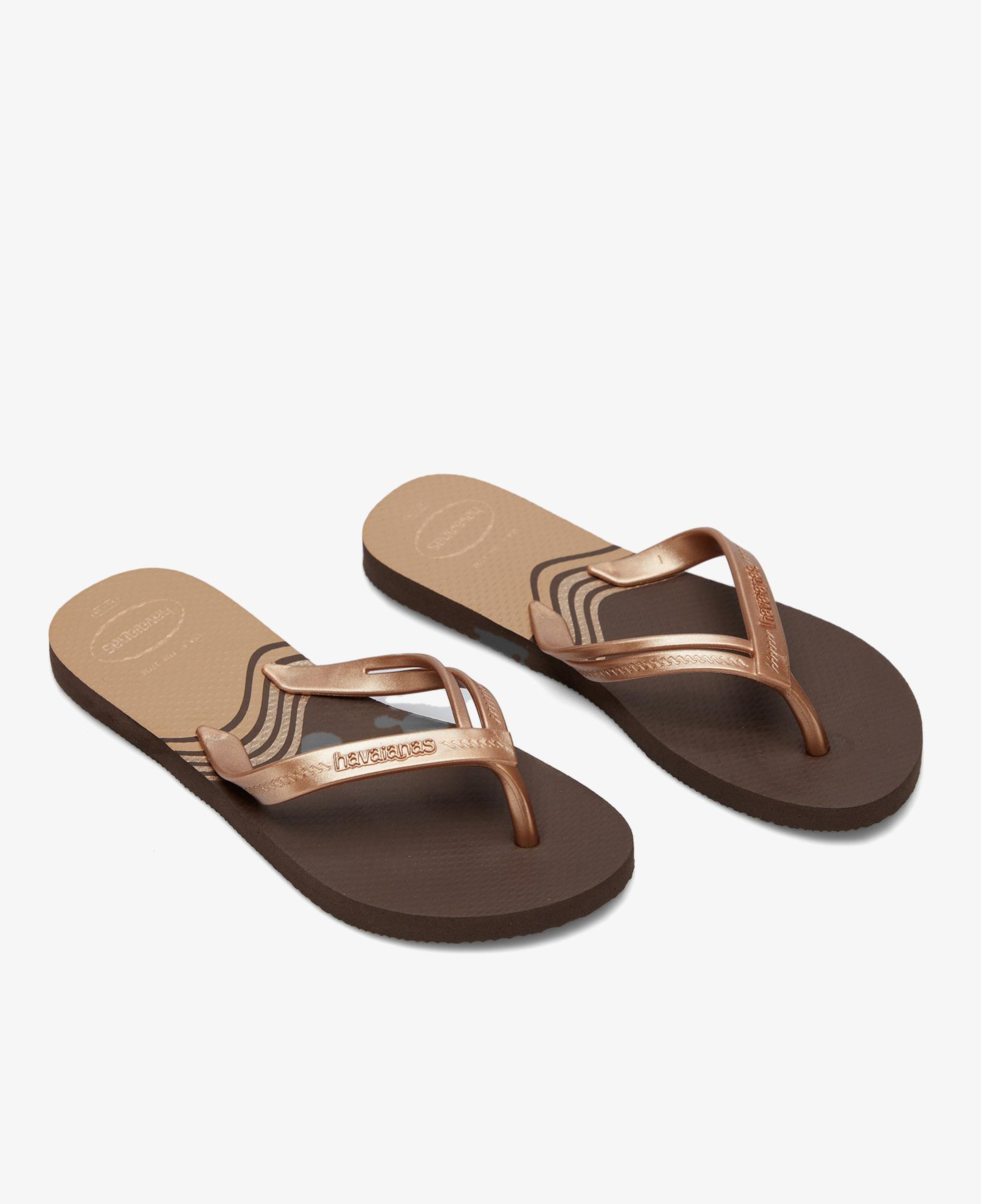 Havainas Hav. Elegance Print Unisex Kahverengi Terlik