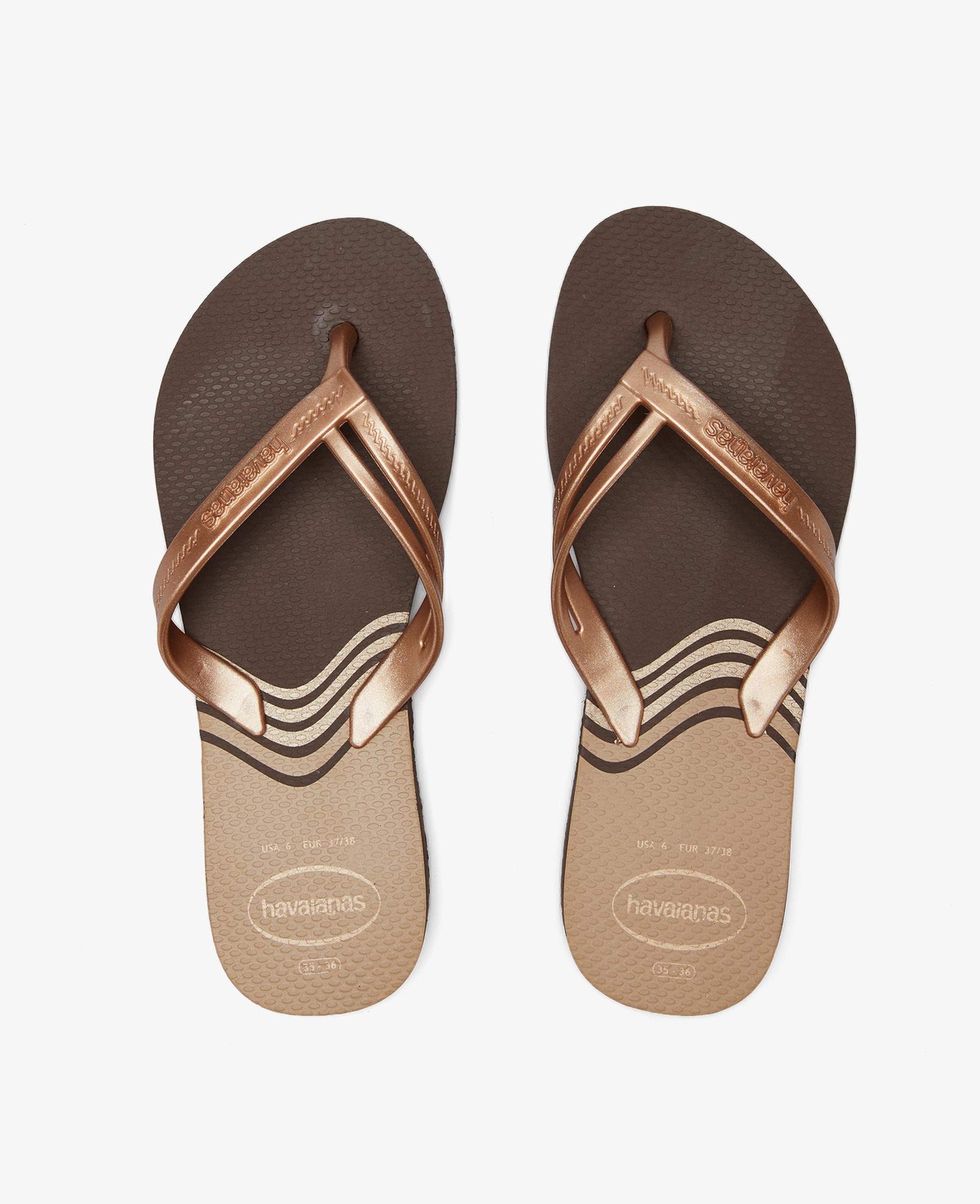 Havainas Hav. Elegance Print Unisex Kahverengi Terlik