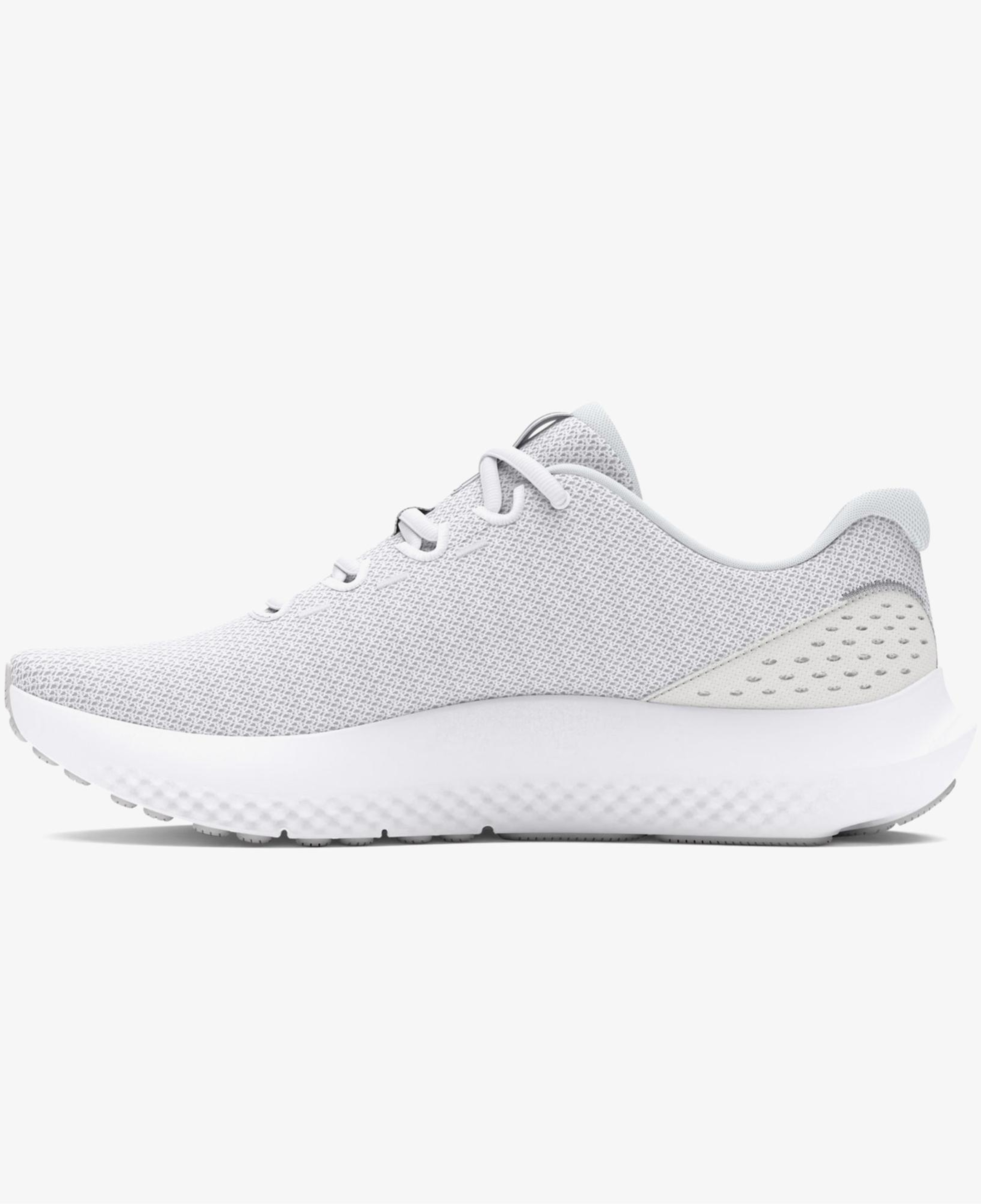 Under Armour Charged Surge 4 Kadın Beyaz Koşu Ayakkabısı