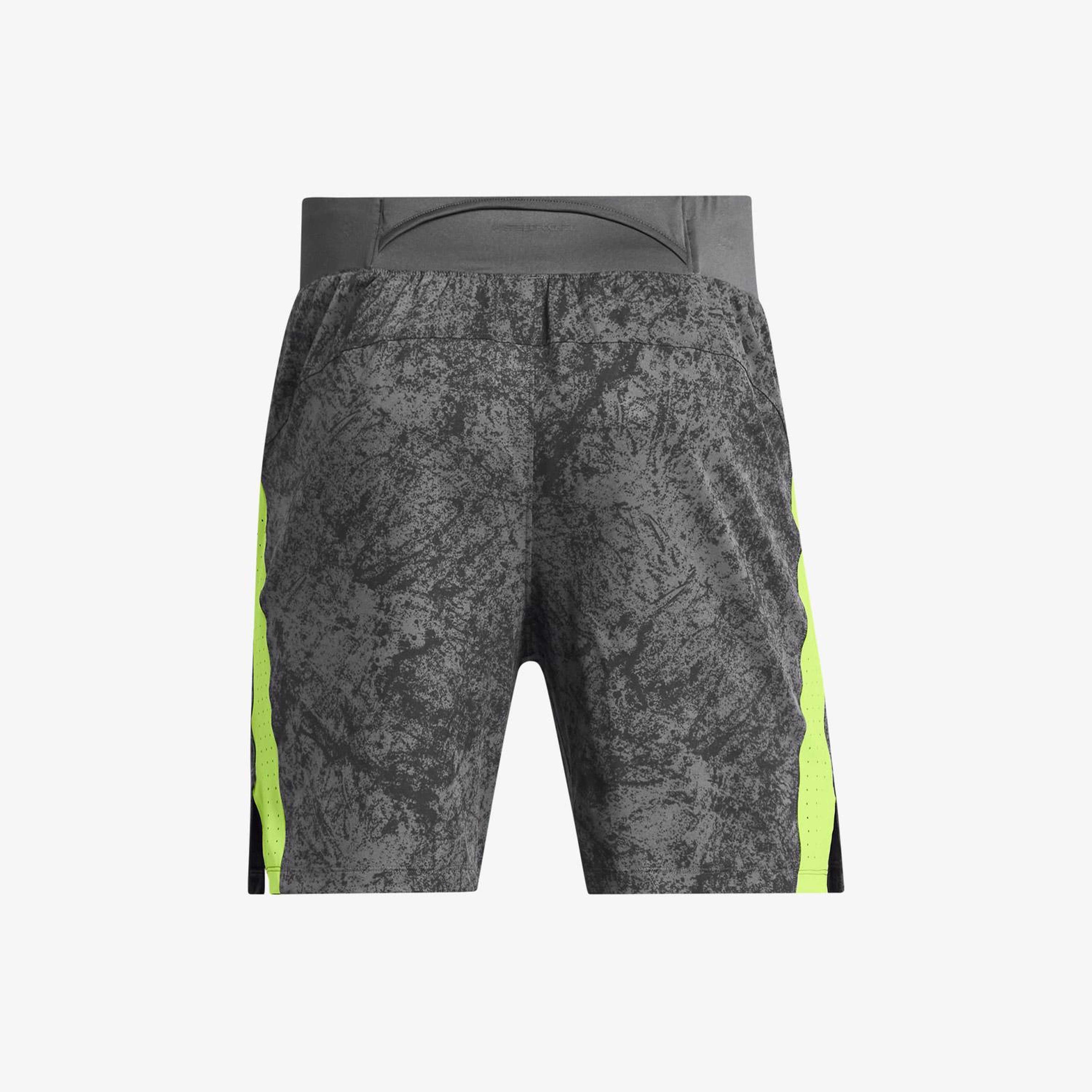 Under Armour Launch Pro Erkek Gri Koşu Şortu