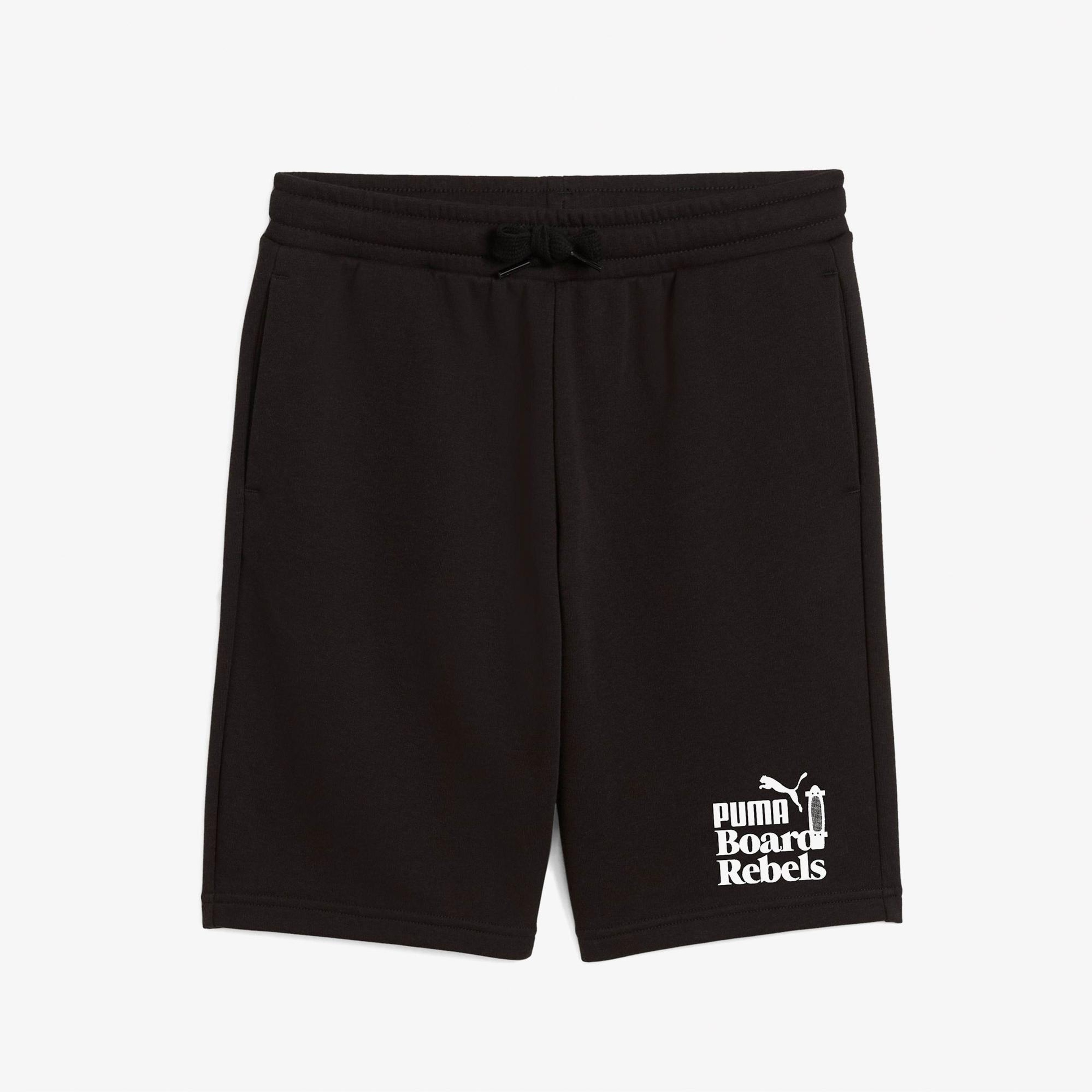 Puma Mid90S Long Çocuk Siyah Şort