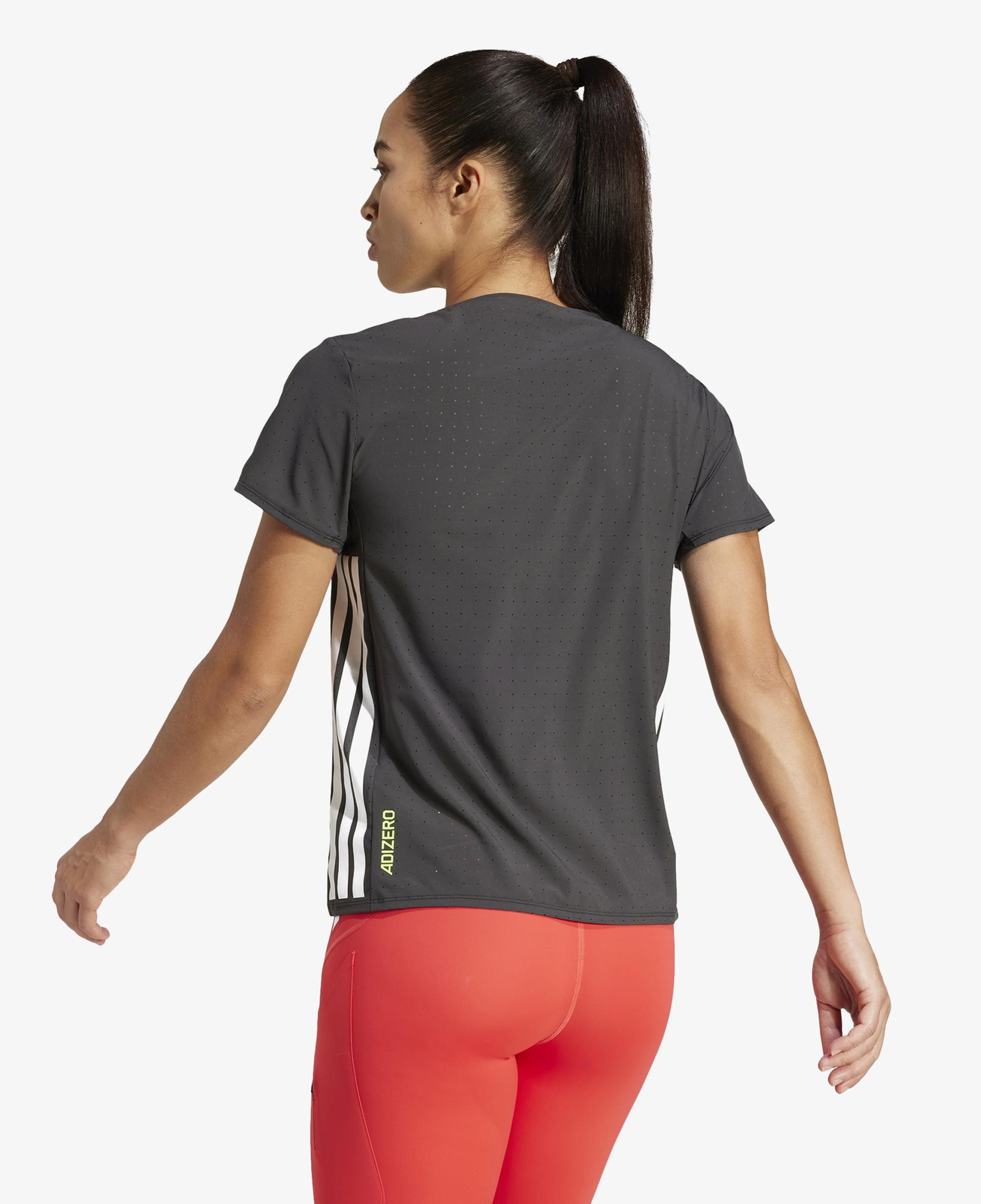 adidas Adizero Running Kadın Siyah Koşu T-Shirt