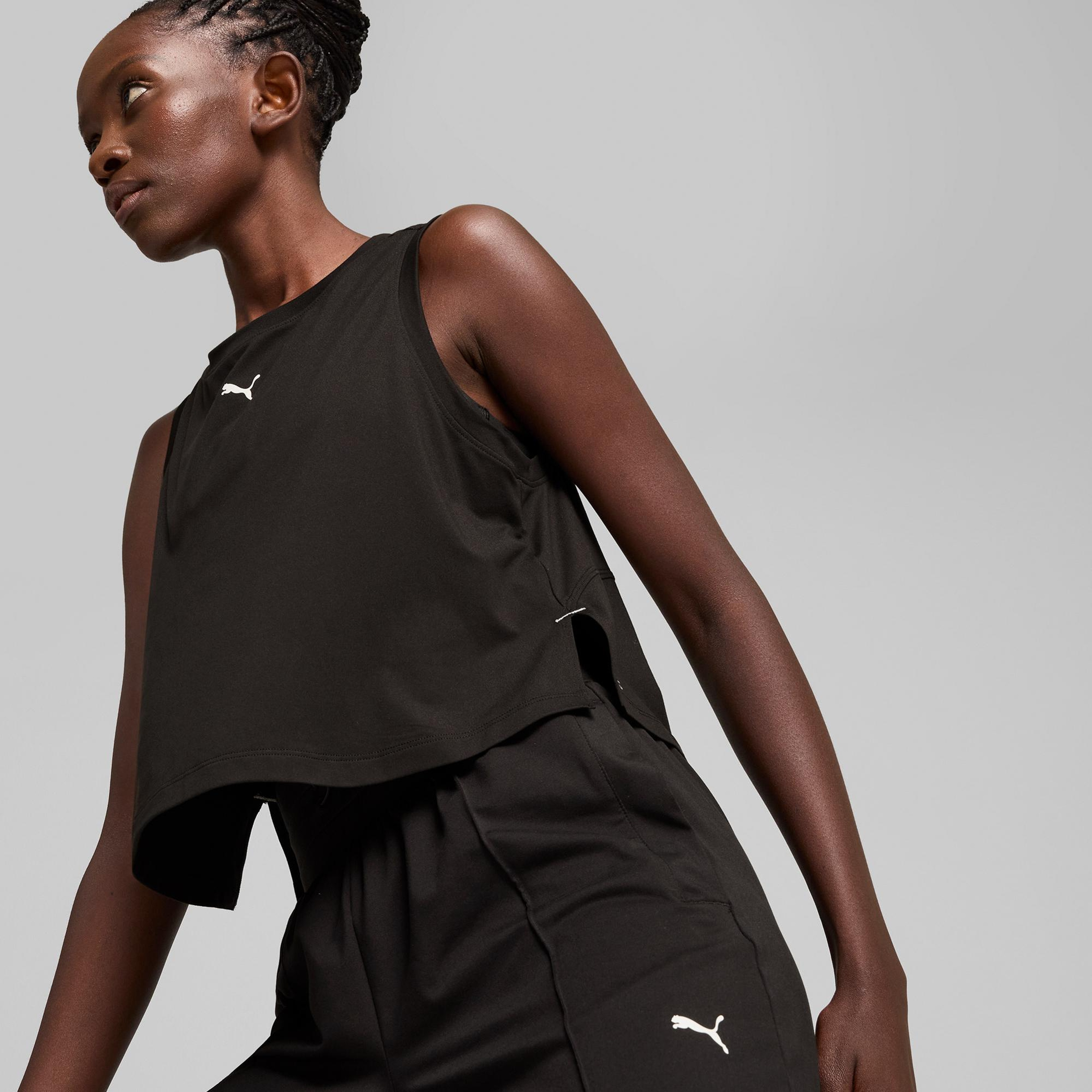 Puma Cloudspun Kadın Siyah Antrenman Atleti