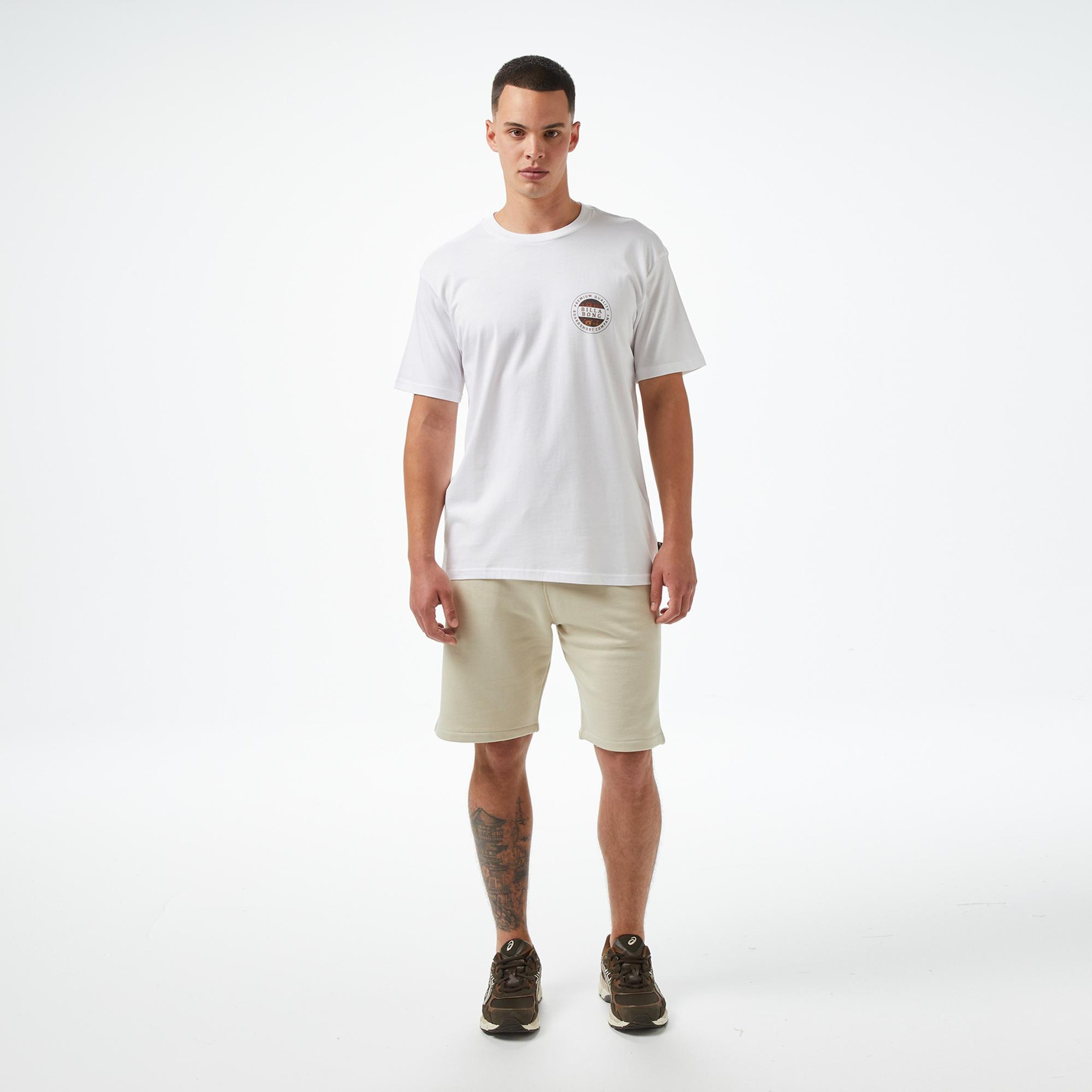 Billabong Rotor Fill Ss Erkek Beyaz T-Shirt