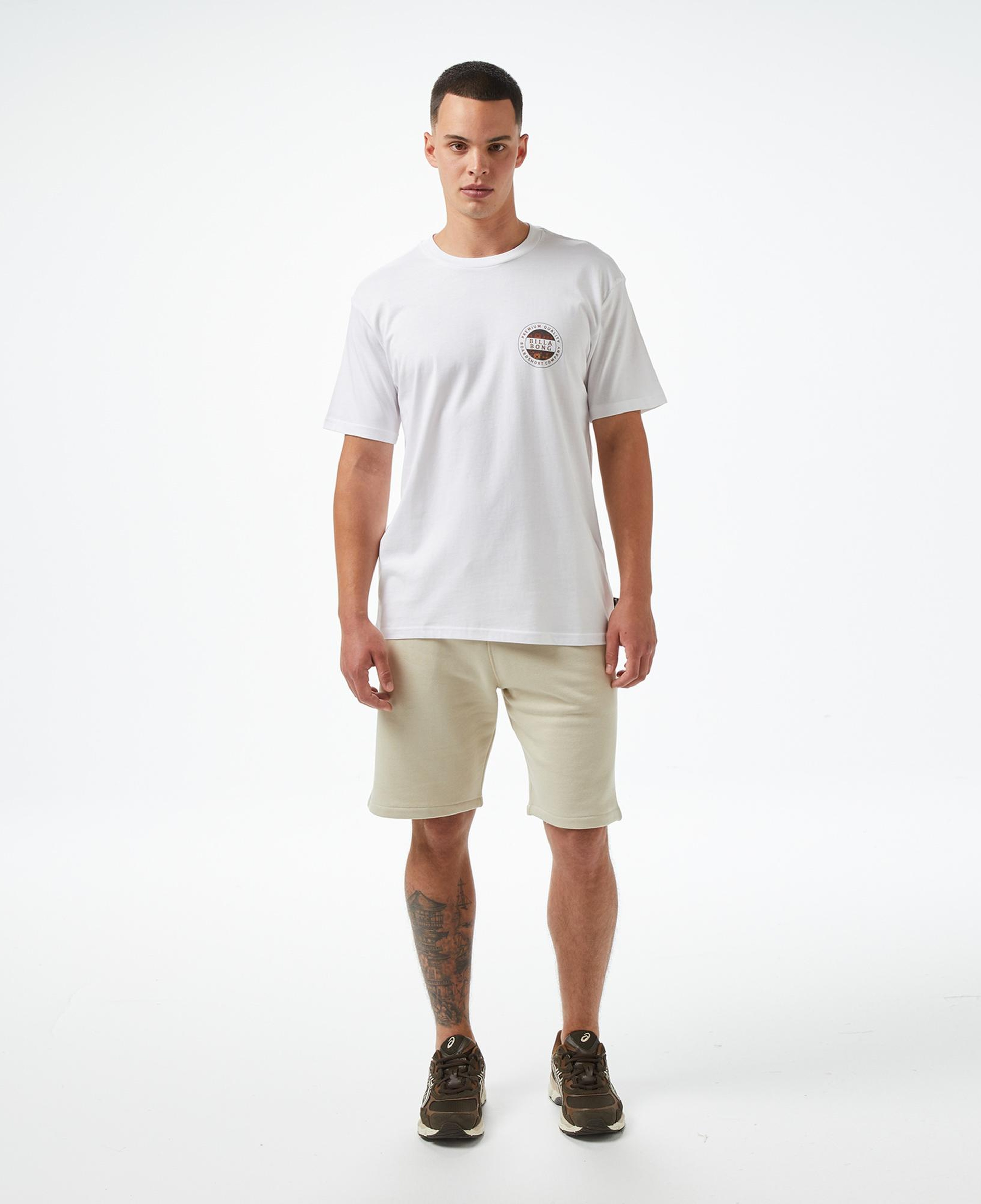 Billabong Rotor Fill Ss Erkek Beyaz T-Shirt