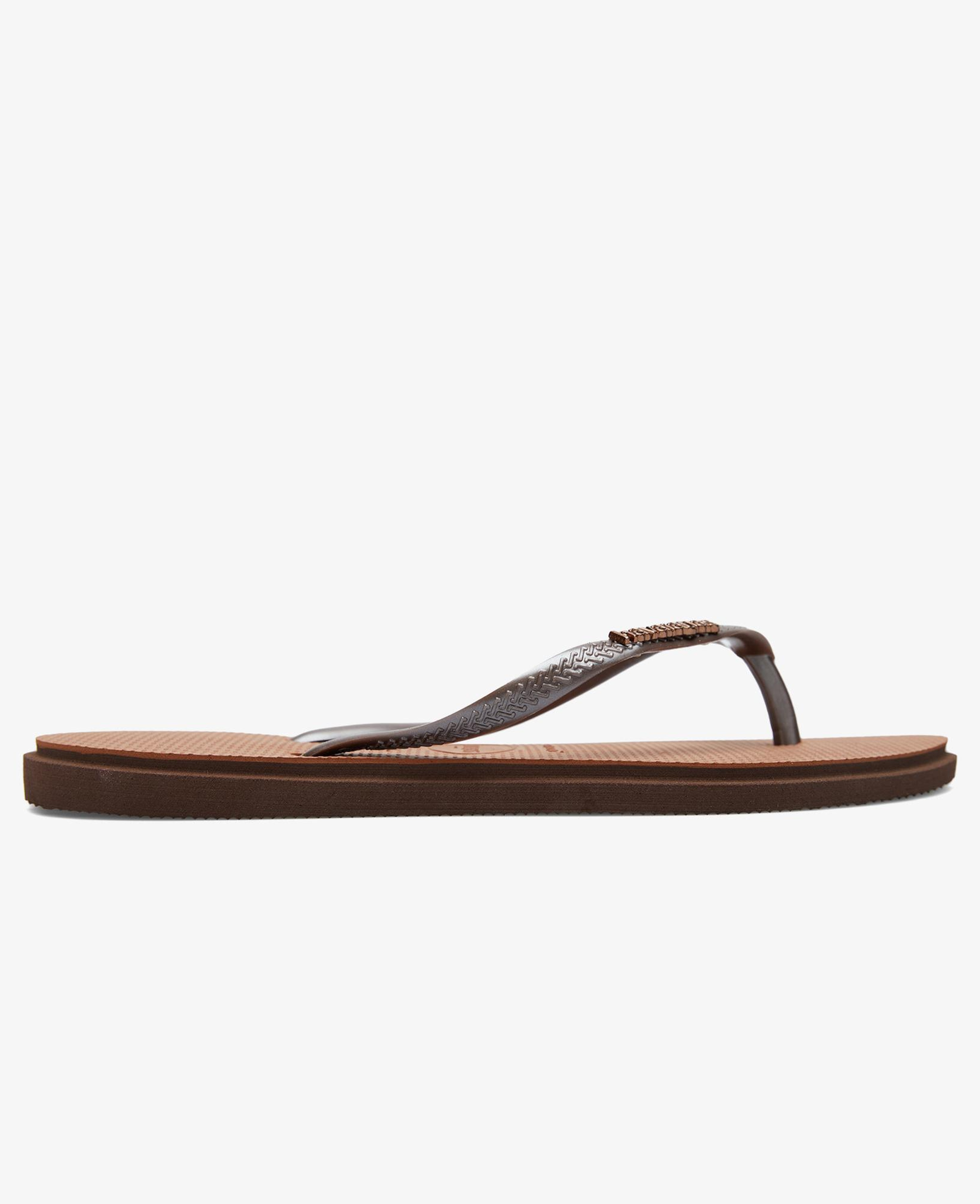 Havaianas Slim Point Unisex Kahverengi Terlik