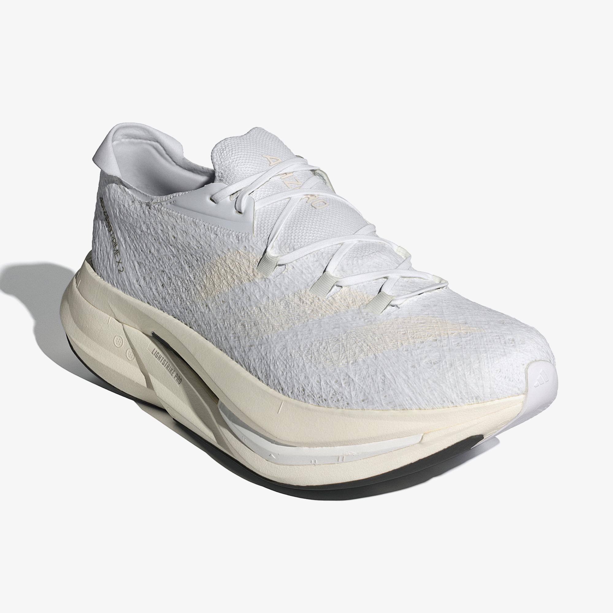 adidas Adizero Prime X 2.0 Unisex Beyaz Koşu Ayakkabısı