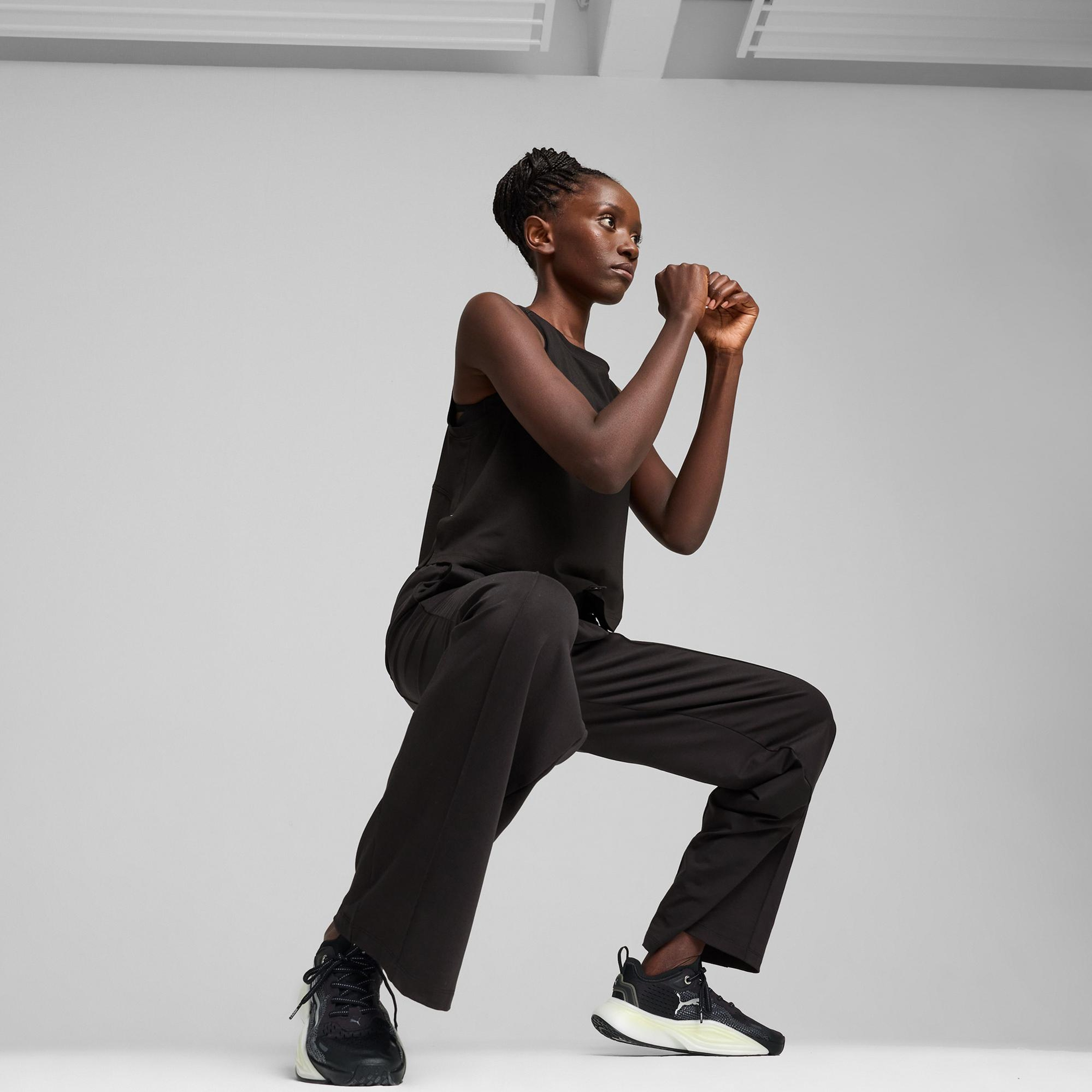 Puma Cloudspun Kadın Siyah Antrenman Atleti