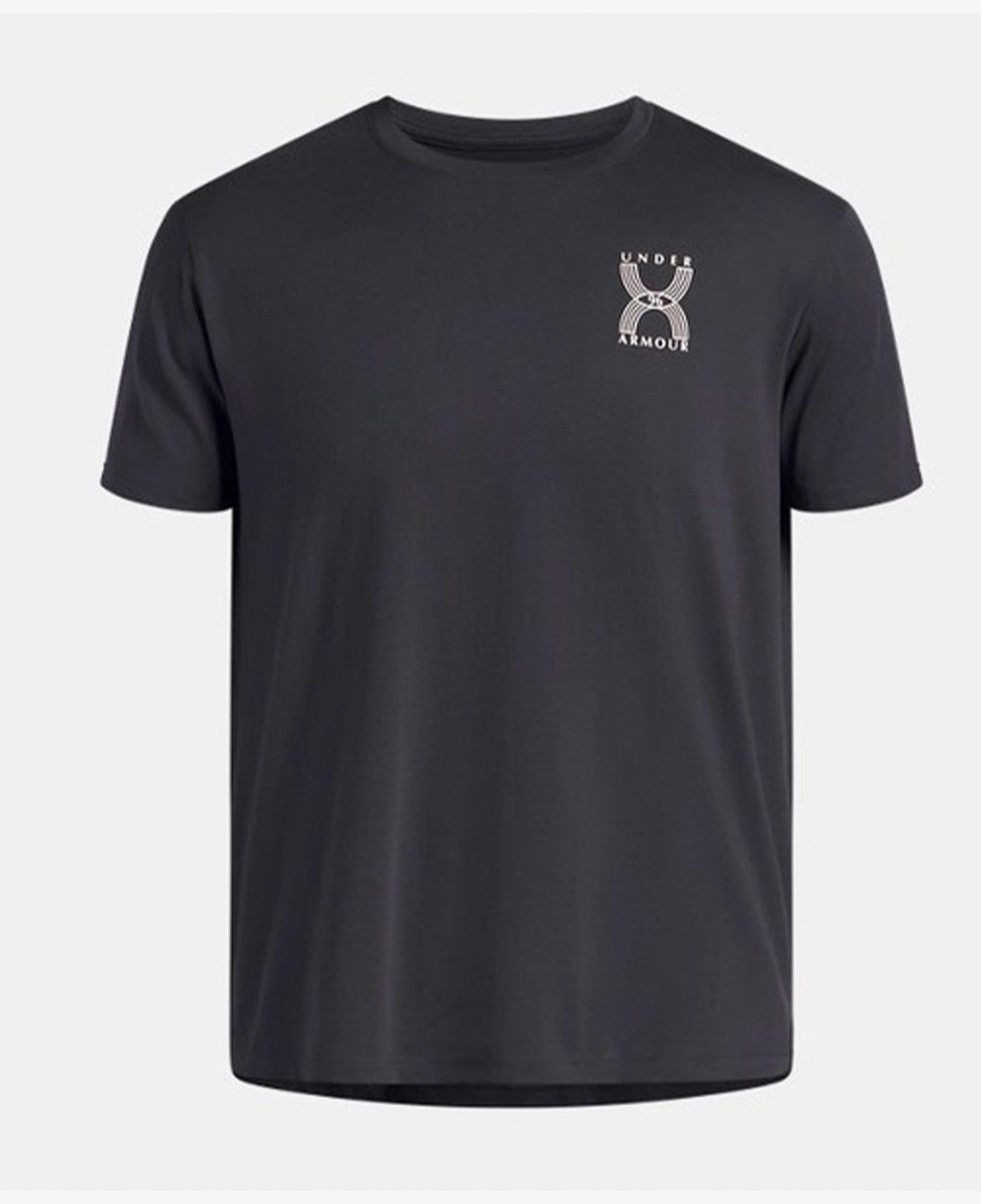 Under Armour Run 96 Sleeve Erkek Gri Koşu T-Shirt