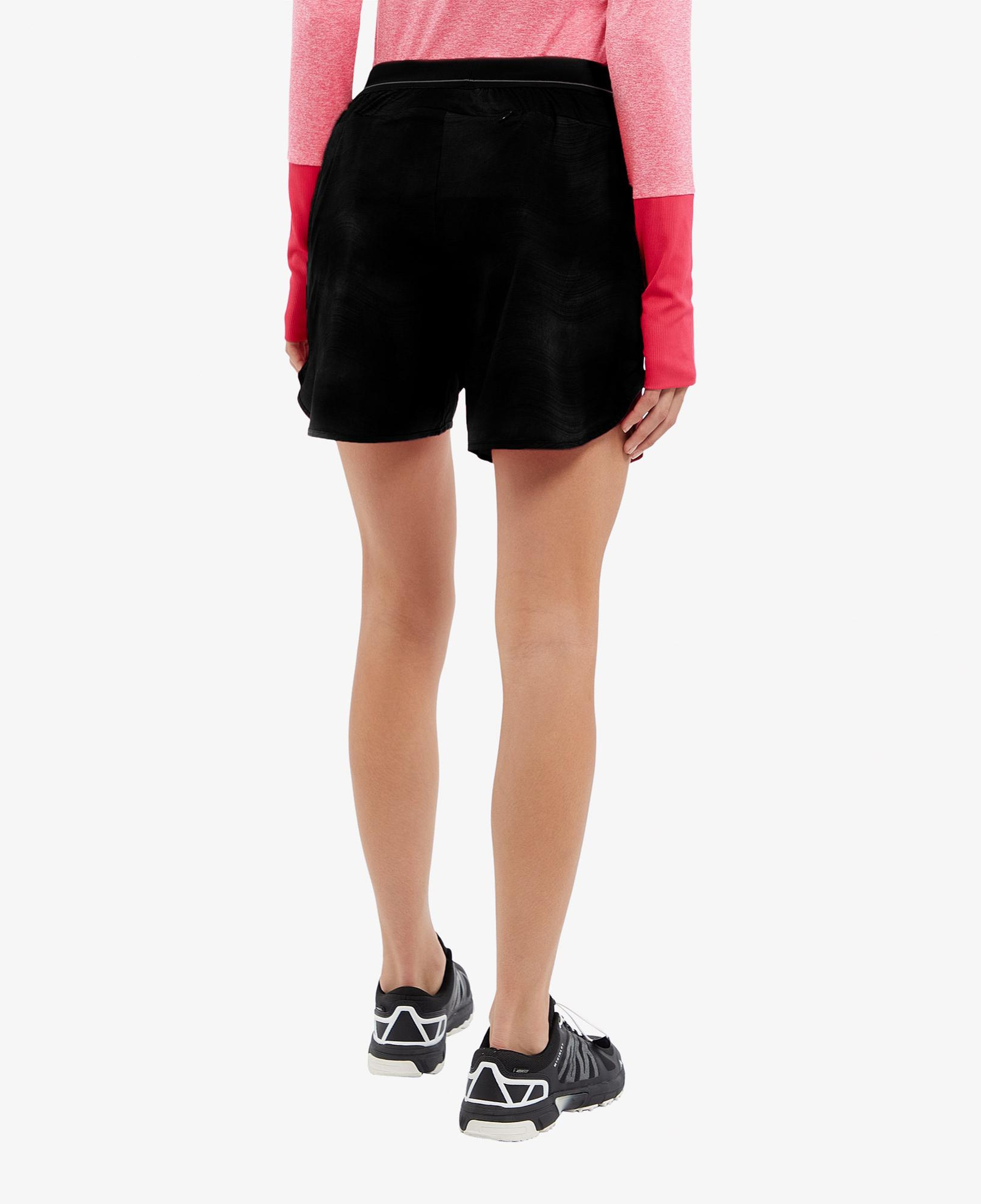 Energetics Isolda II 7 inch Kadın Siyah Koşu Şortu