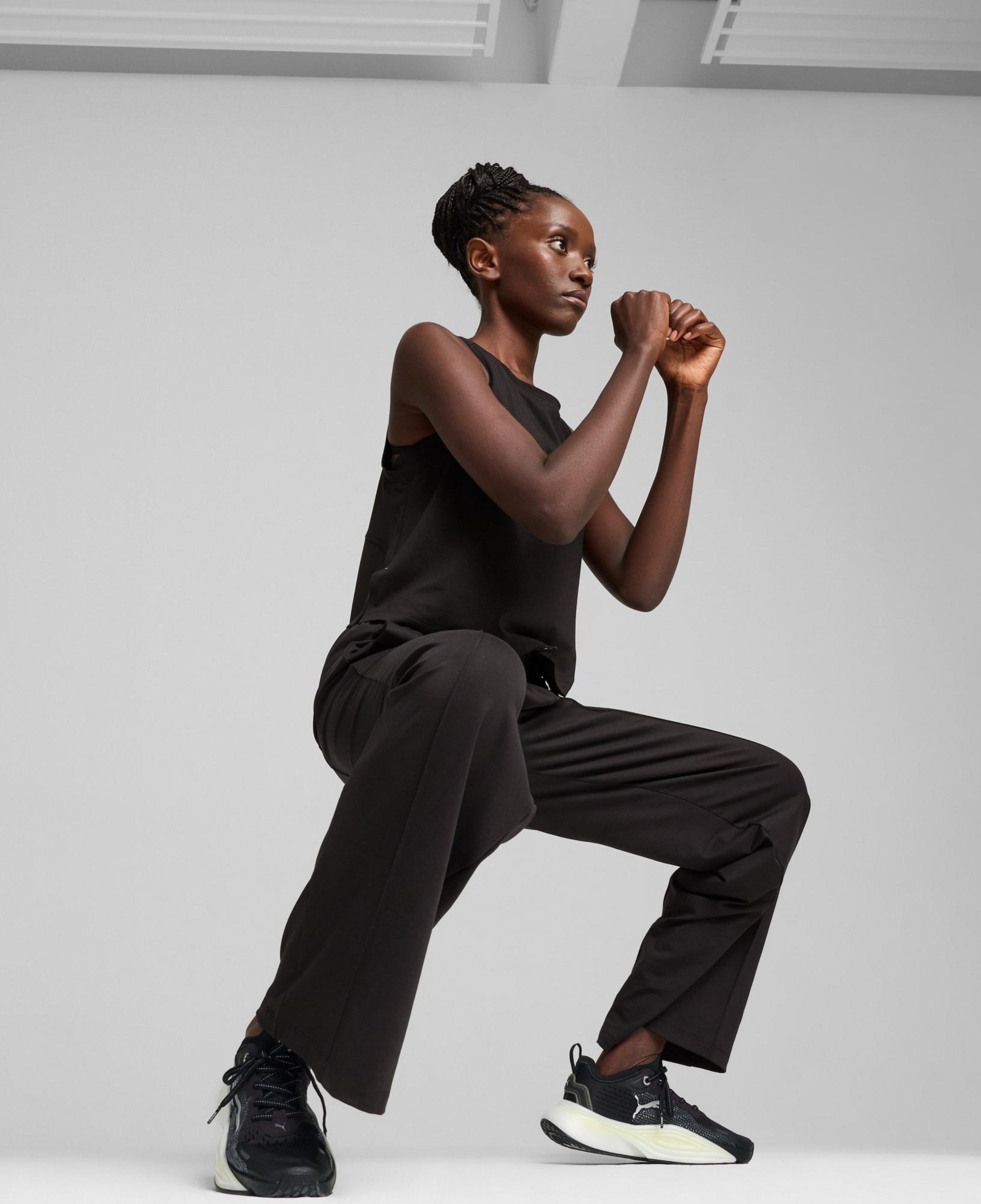 Puma Cloudspun Kadın Siyah Antrenman Atleti