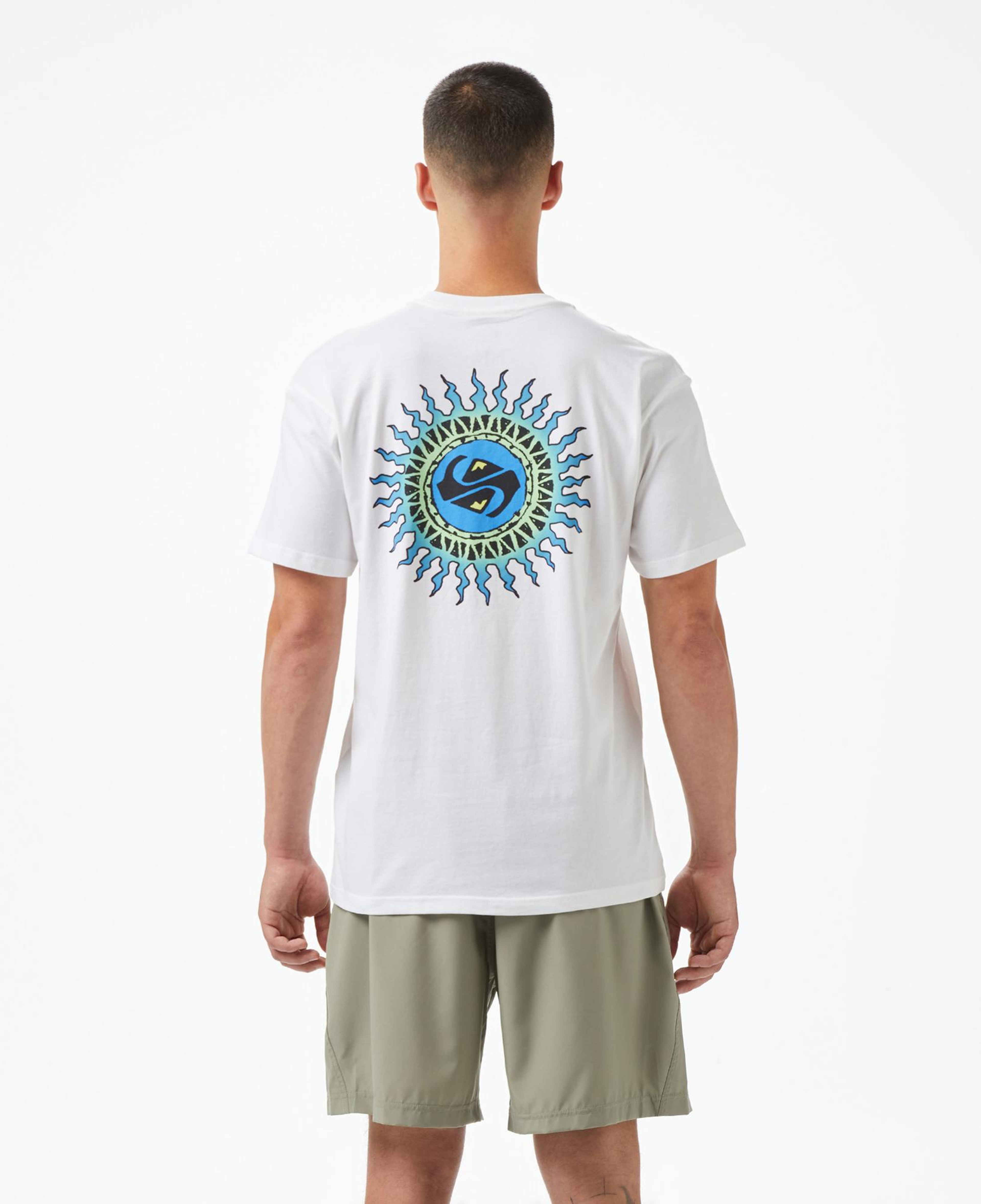 Quiksilver Ev Beach Blast Ss Erkek Beyaz T-Shirt