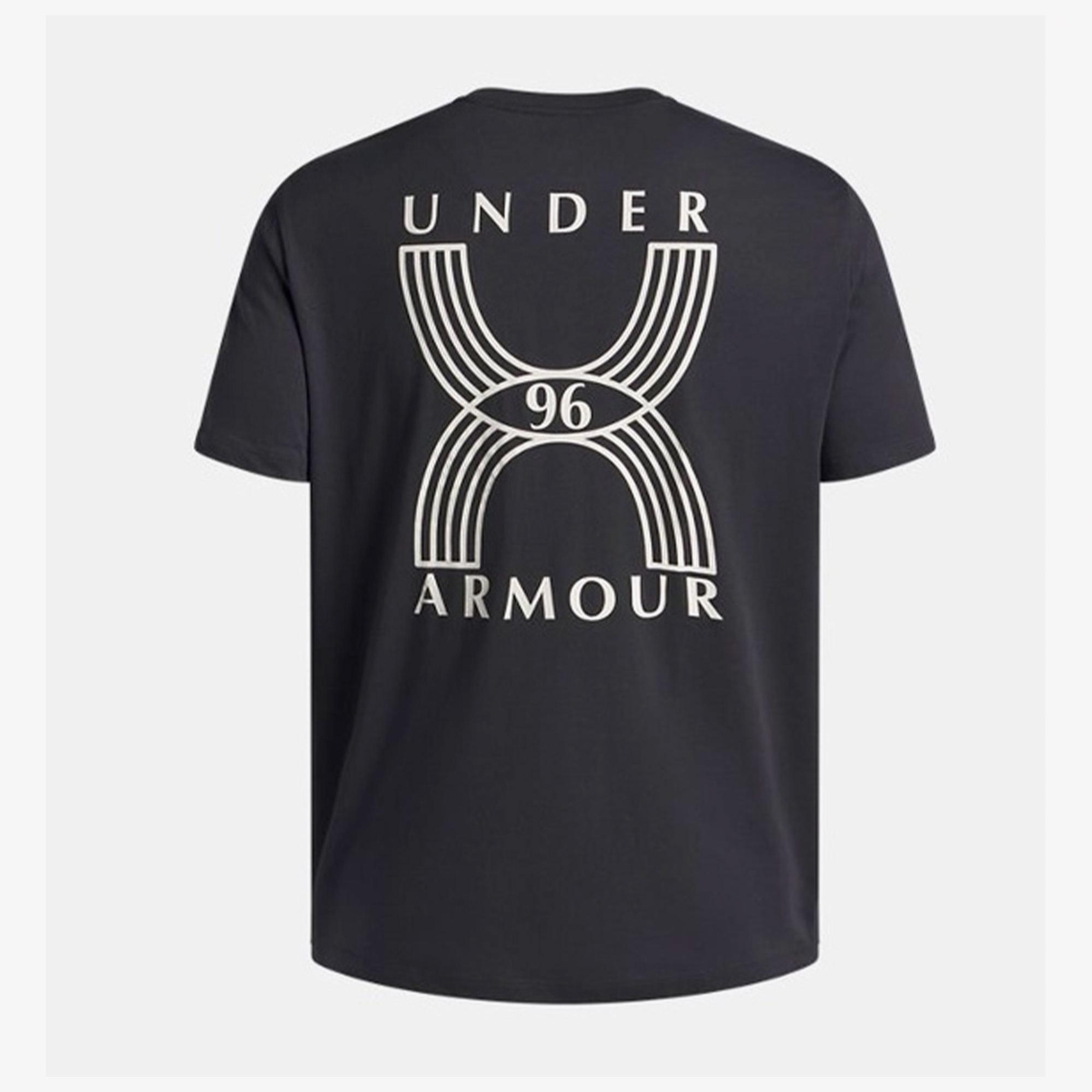 Under Armour Run 96 Sleeve Erkek Gri Koşu T-Shirt