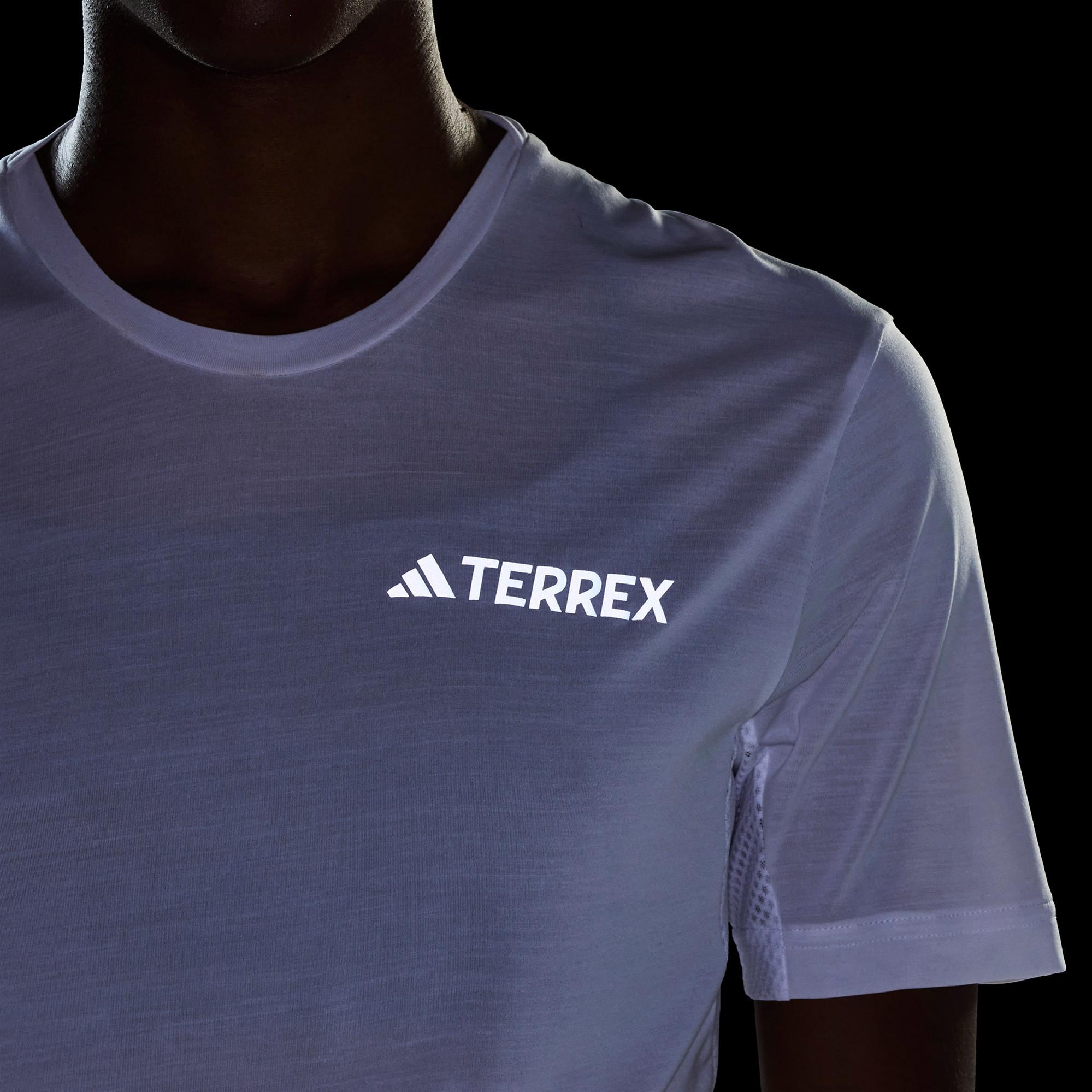 adidas Terrex Xperior Climacool+ Kadın Beyaz Koşu T-Shirt