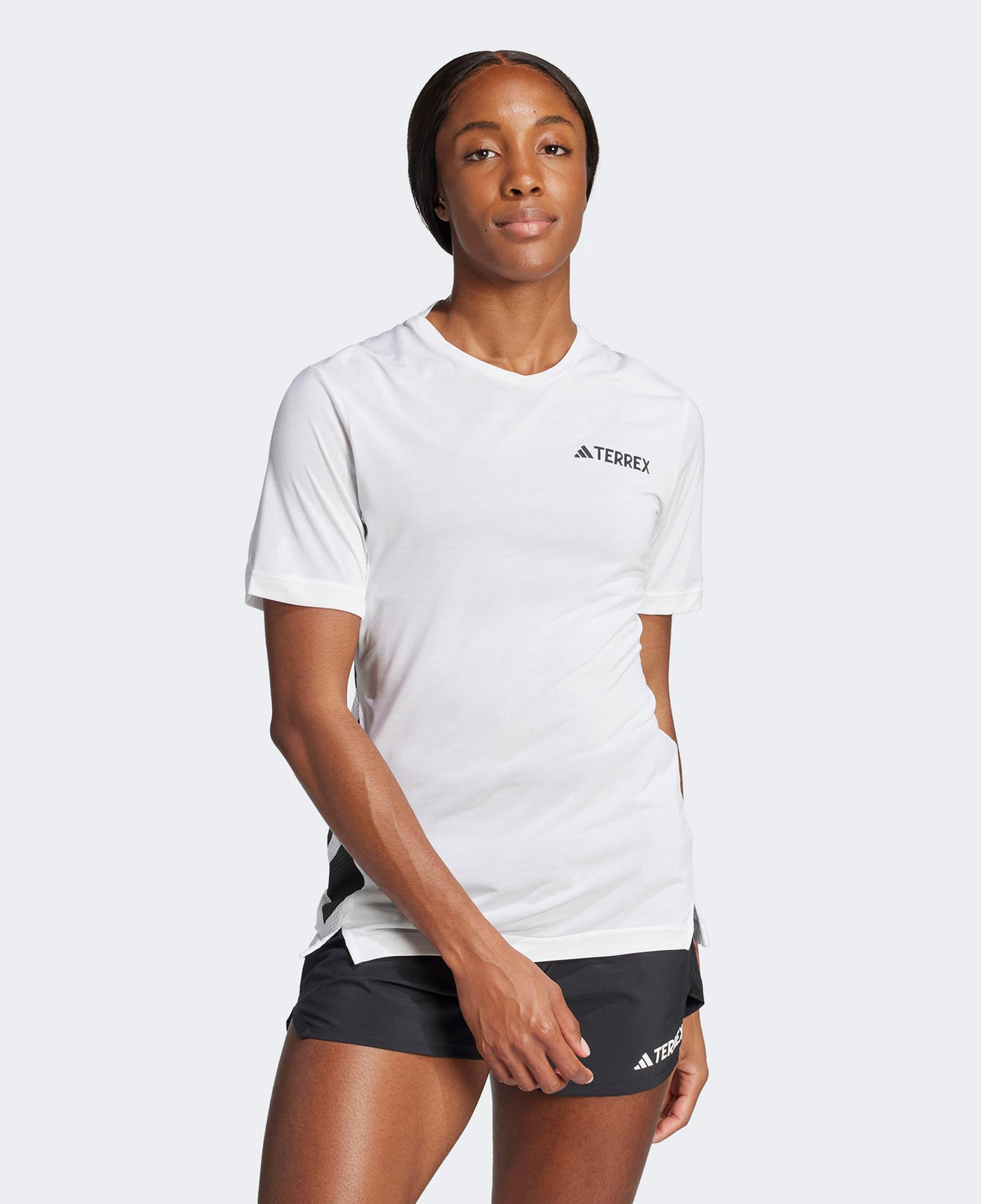 adidas Terrex Xperior Climacool+ Kadın Beyaz Koşu T-Shirt