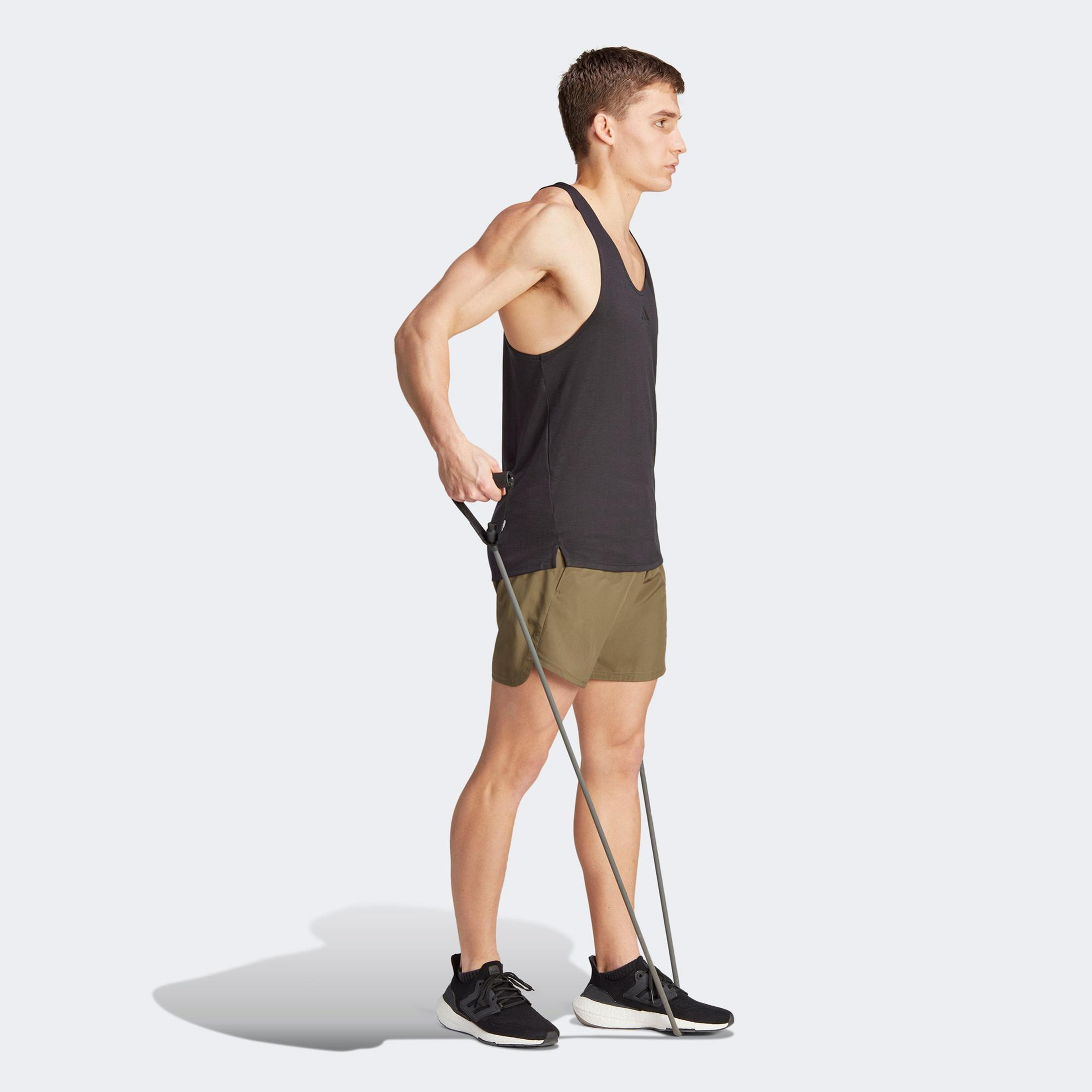 adidas Workout Stringer Erkek Siyah Antrenman Atlet