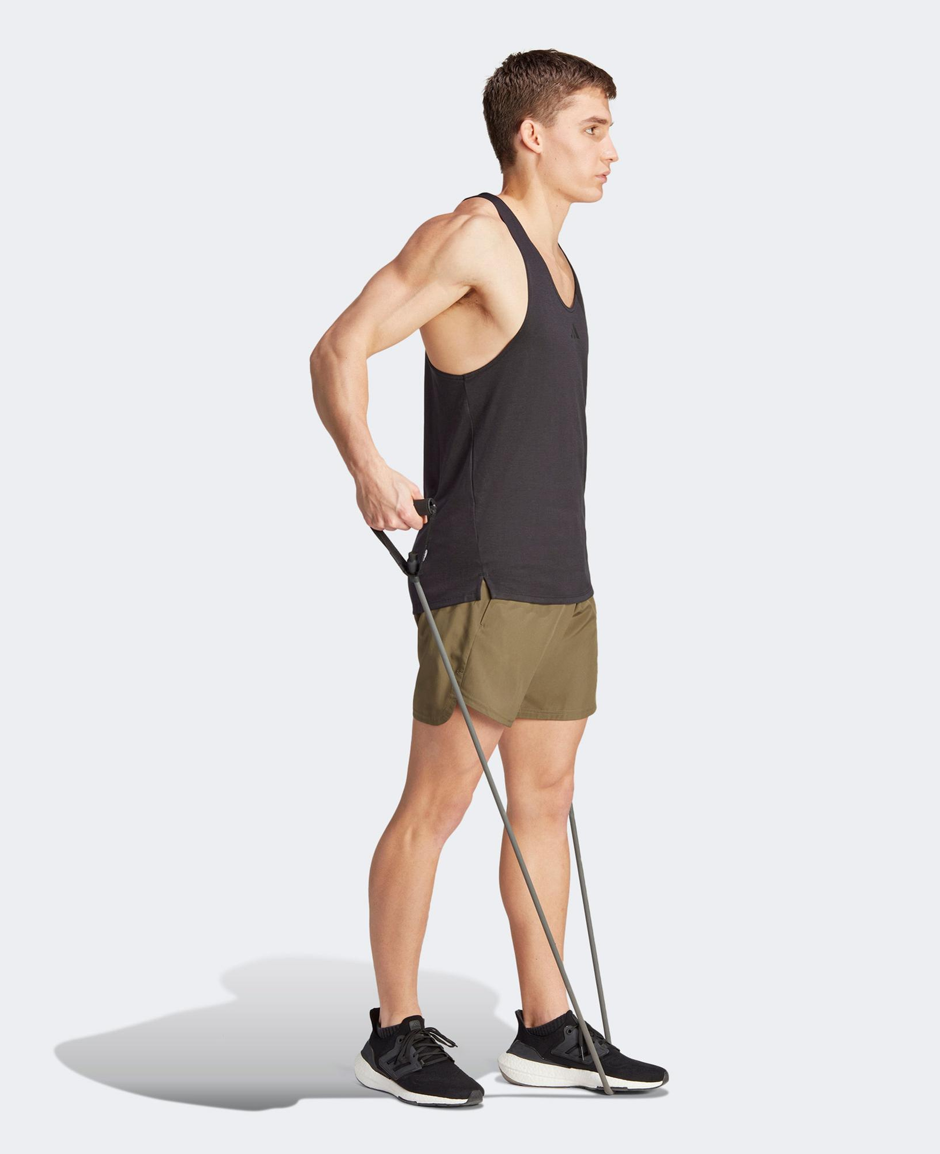 adidas Workout Stringer Erkek Siyah Antrenman Atlet