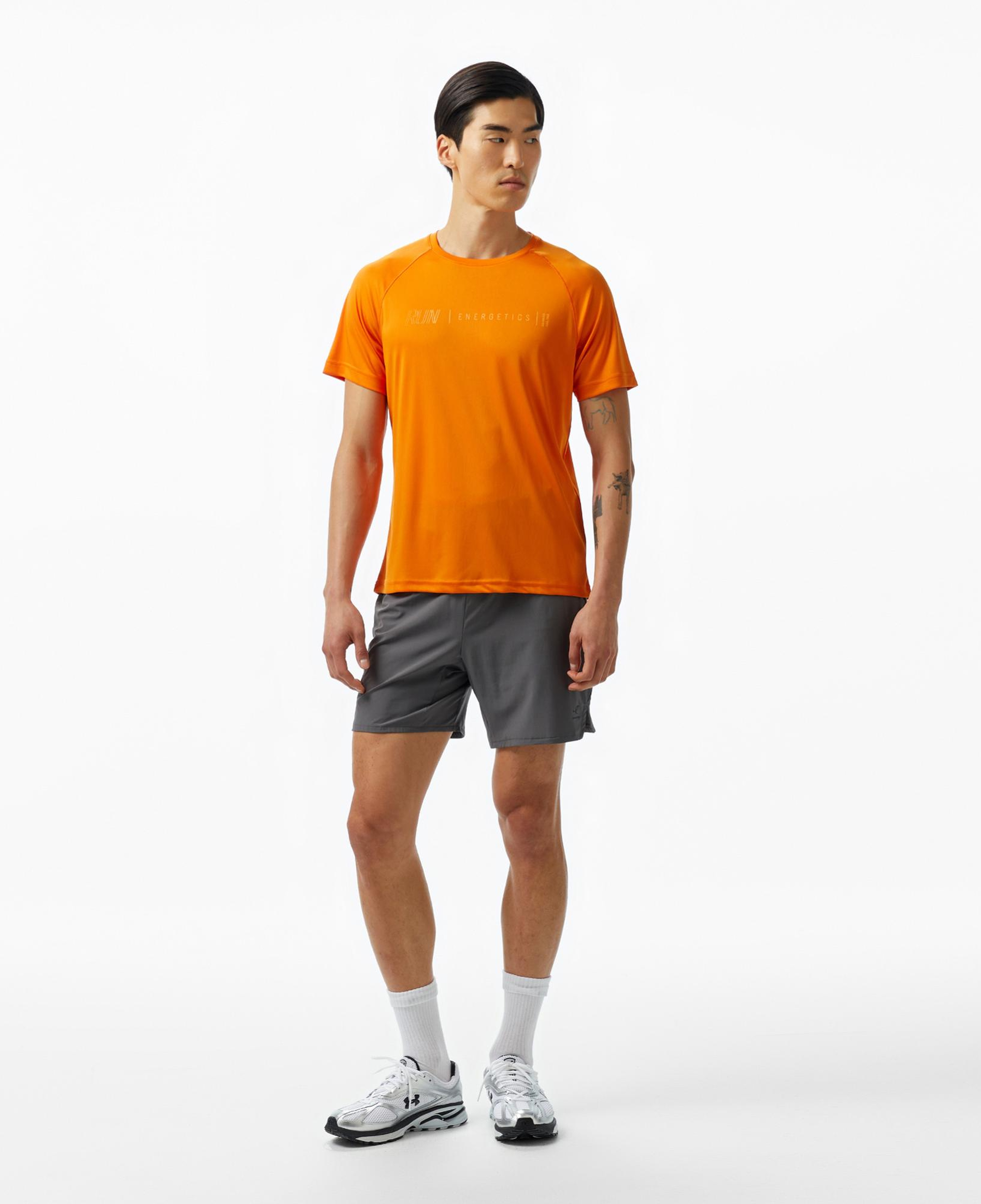 Energetics Bueno Vi Erkek Turuncu Koşu T-Shirt