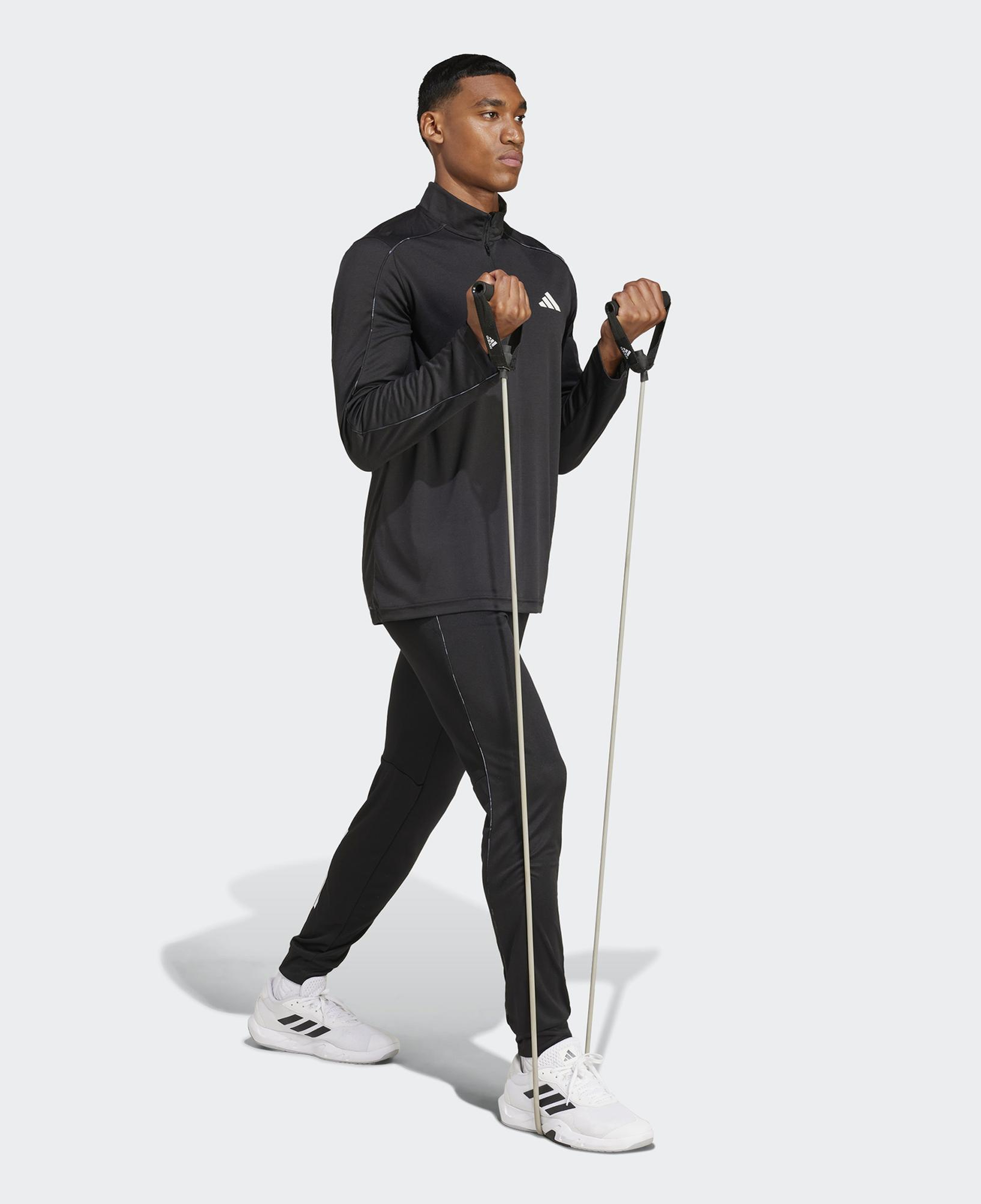 adidas Essentials Camo Erkek Siyah Eşofman Altı