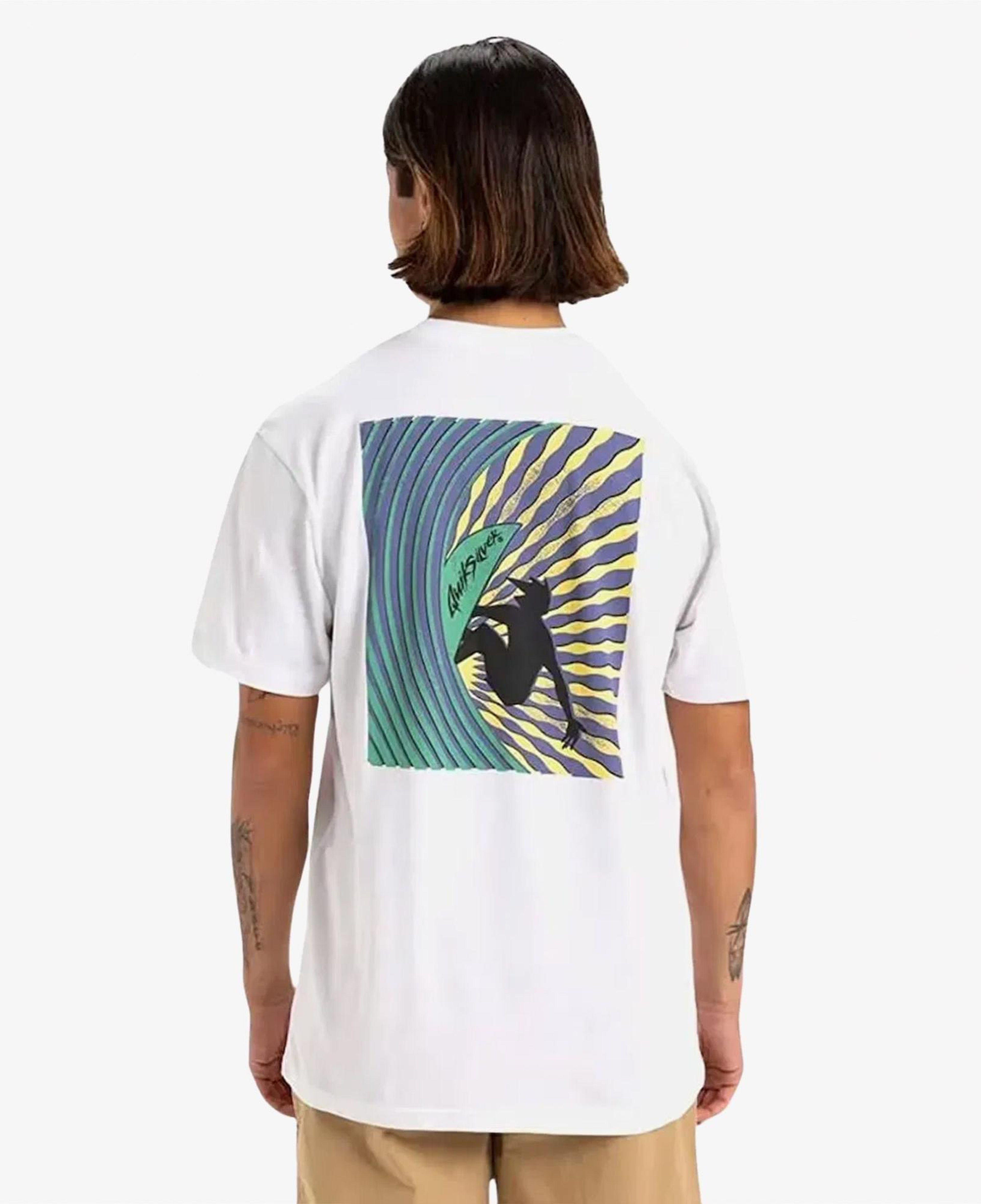 Quiksilver Window Pane Ss Erkek Beyaz T-Shirt