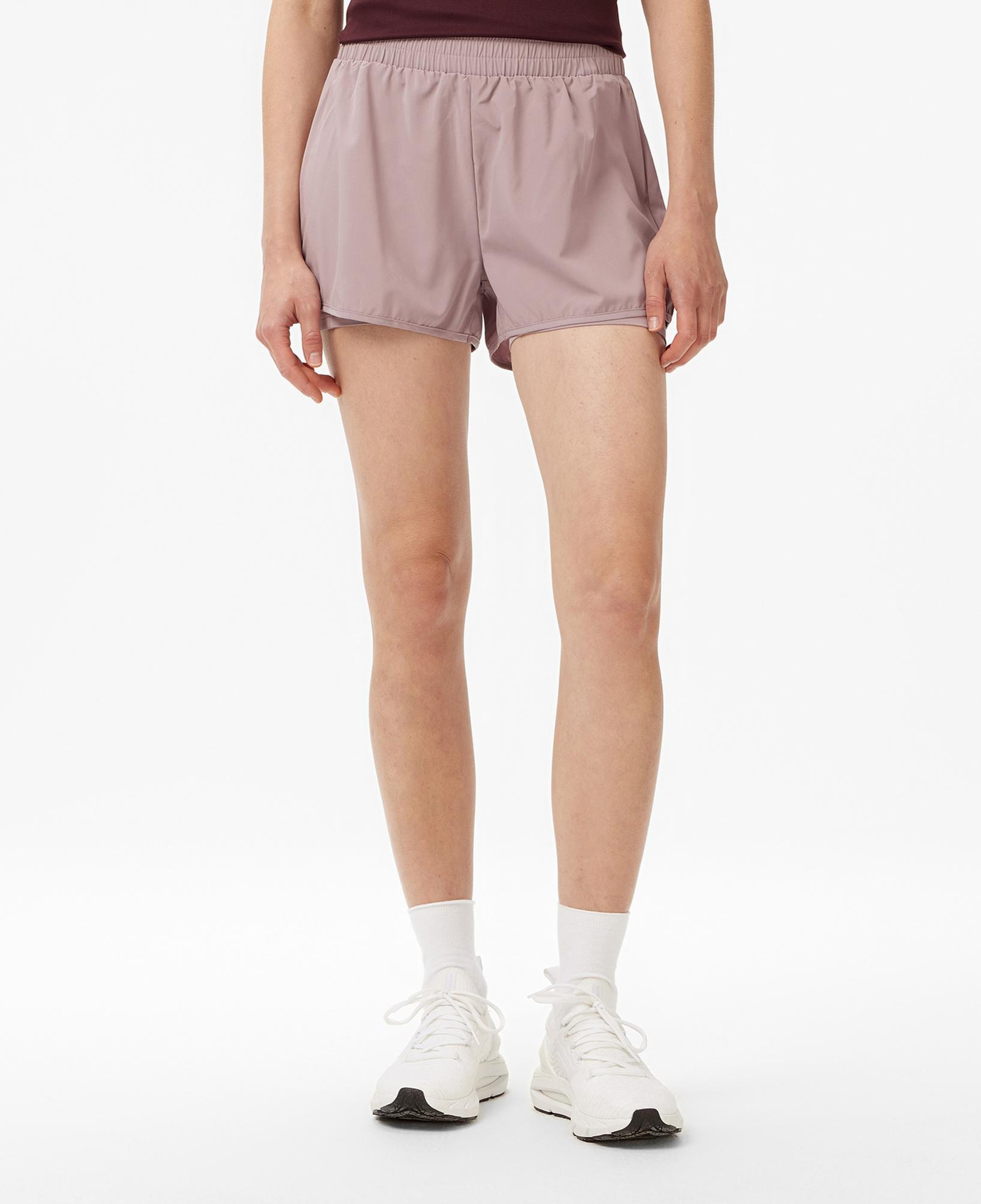 Energetics Bamas IX Kadın Mor Antrenman Şort