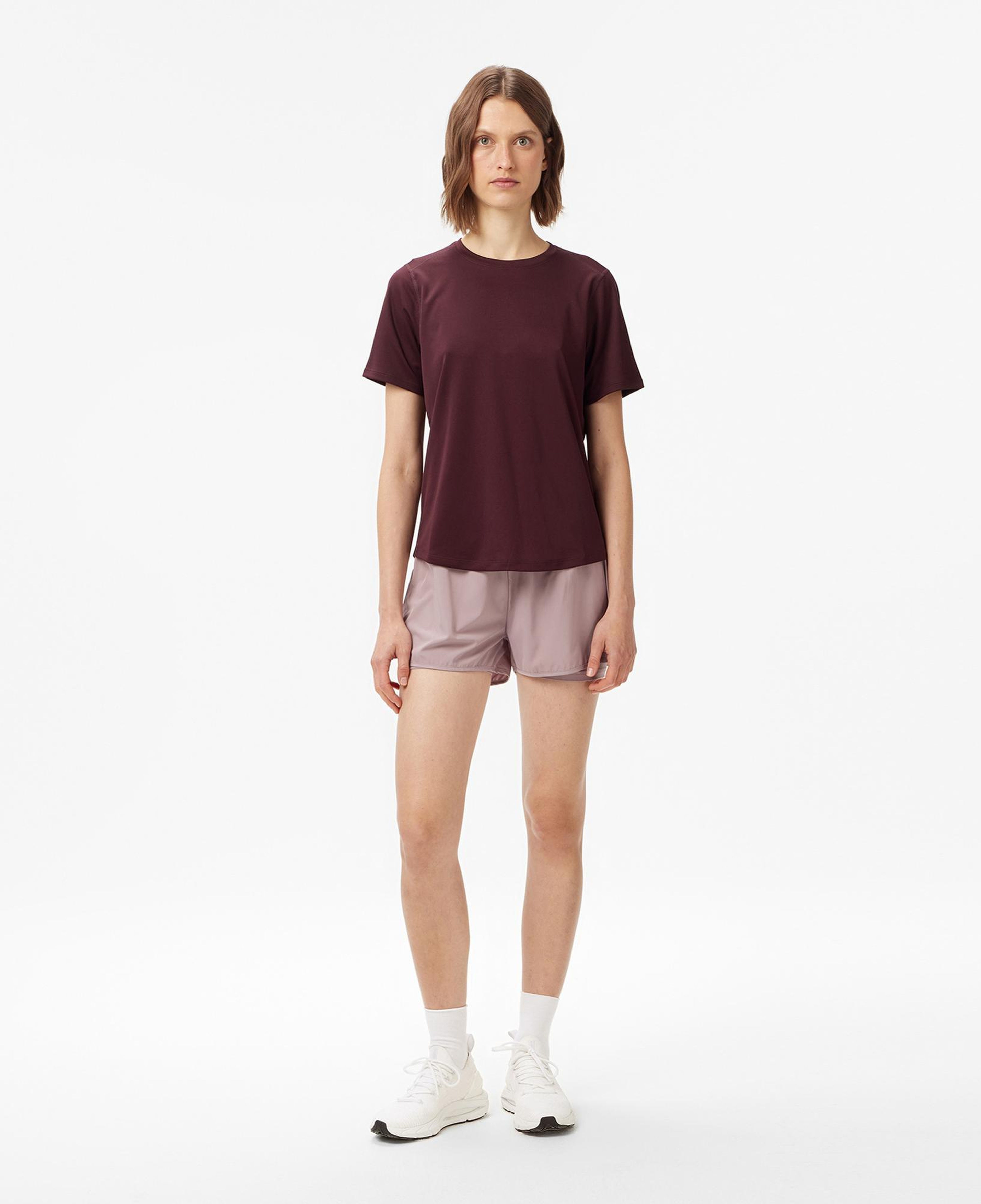 Energetics Bamas IX Kadın Mor Antrenman Şort