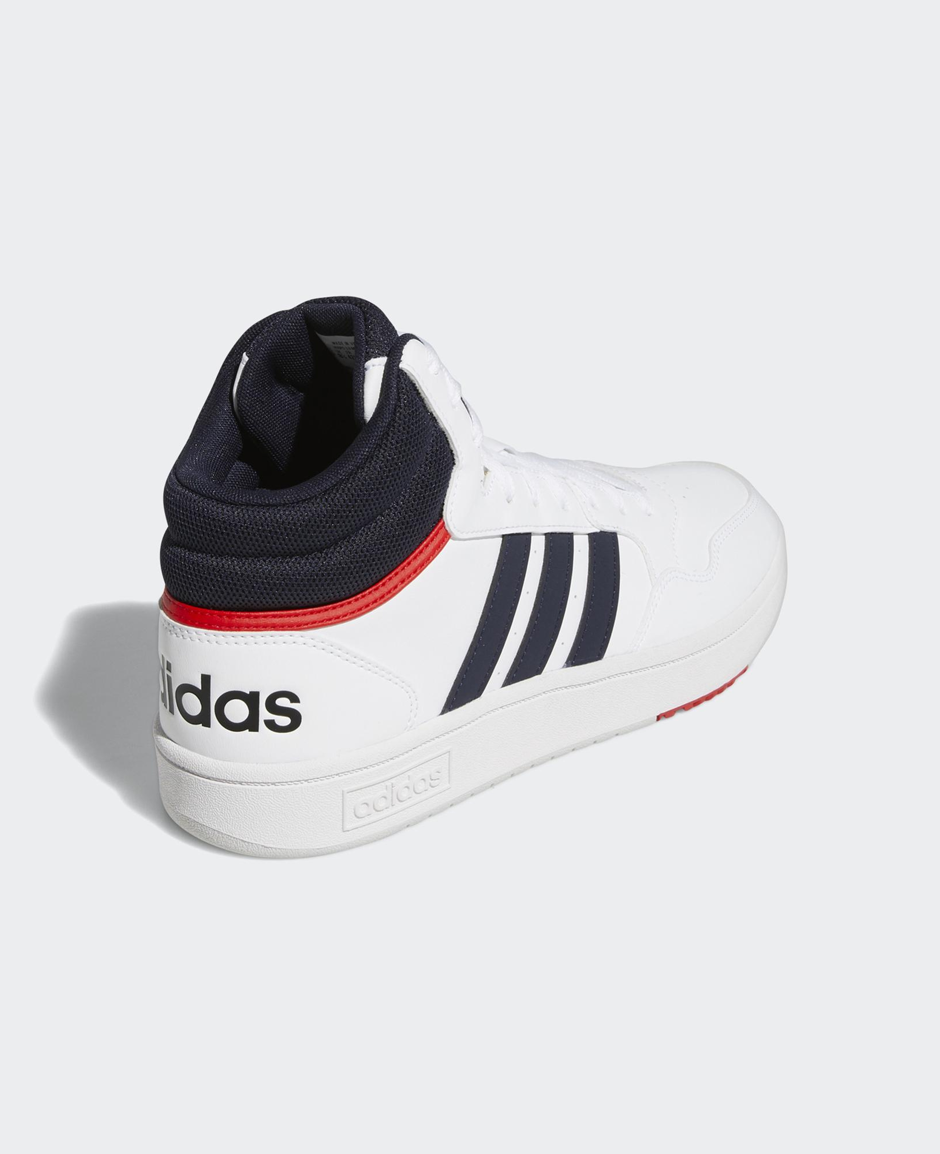 adidas Hoops 3.0 Mid Erkek Beyaz Günlük Spor Ayakkabı