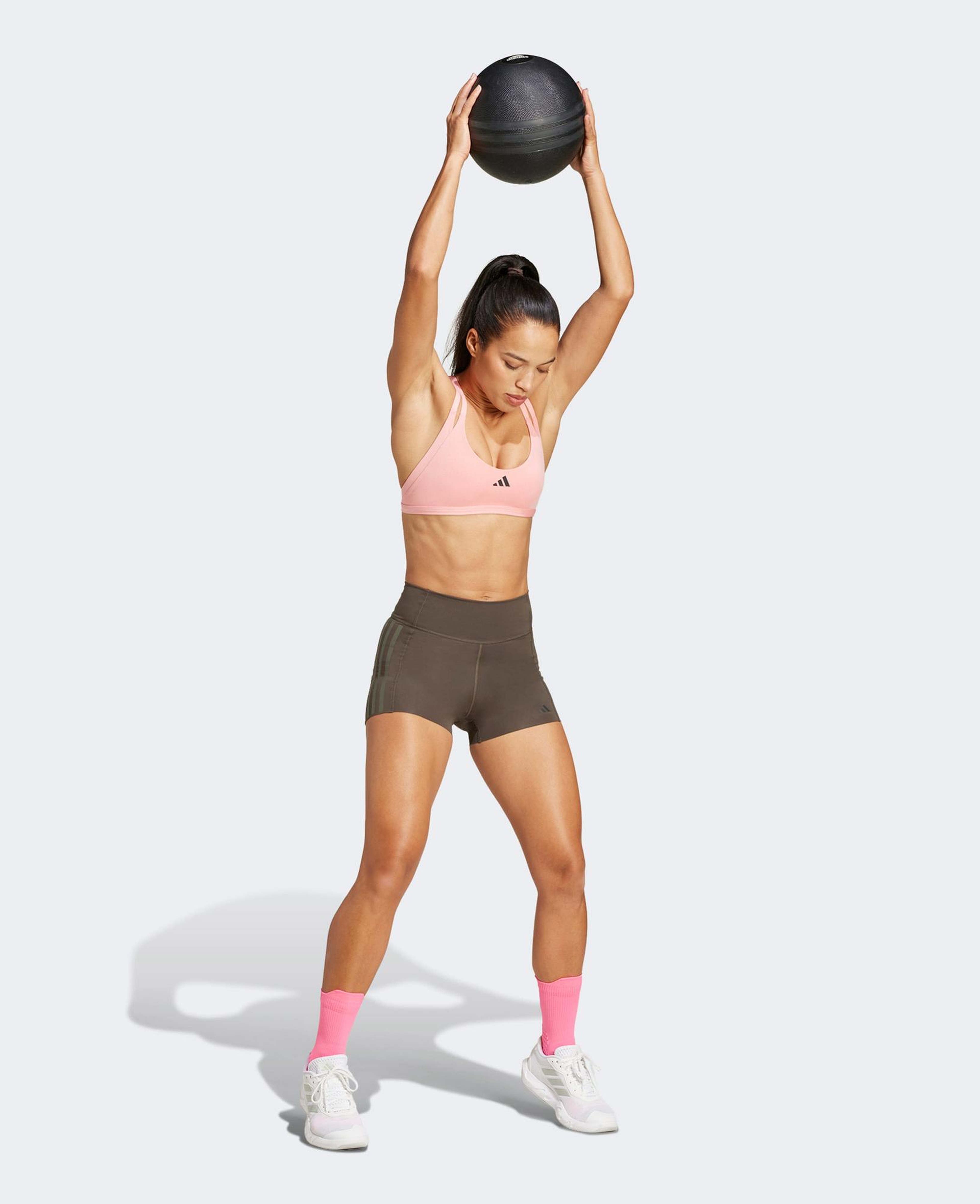 adidas Opt 4 Inch Kadın Yeşil Kısa Antrenman Taytı