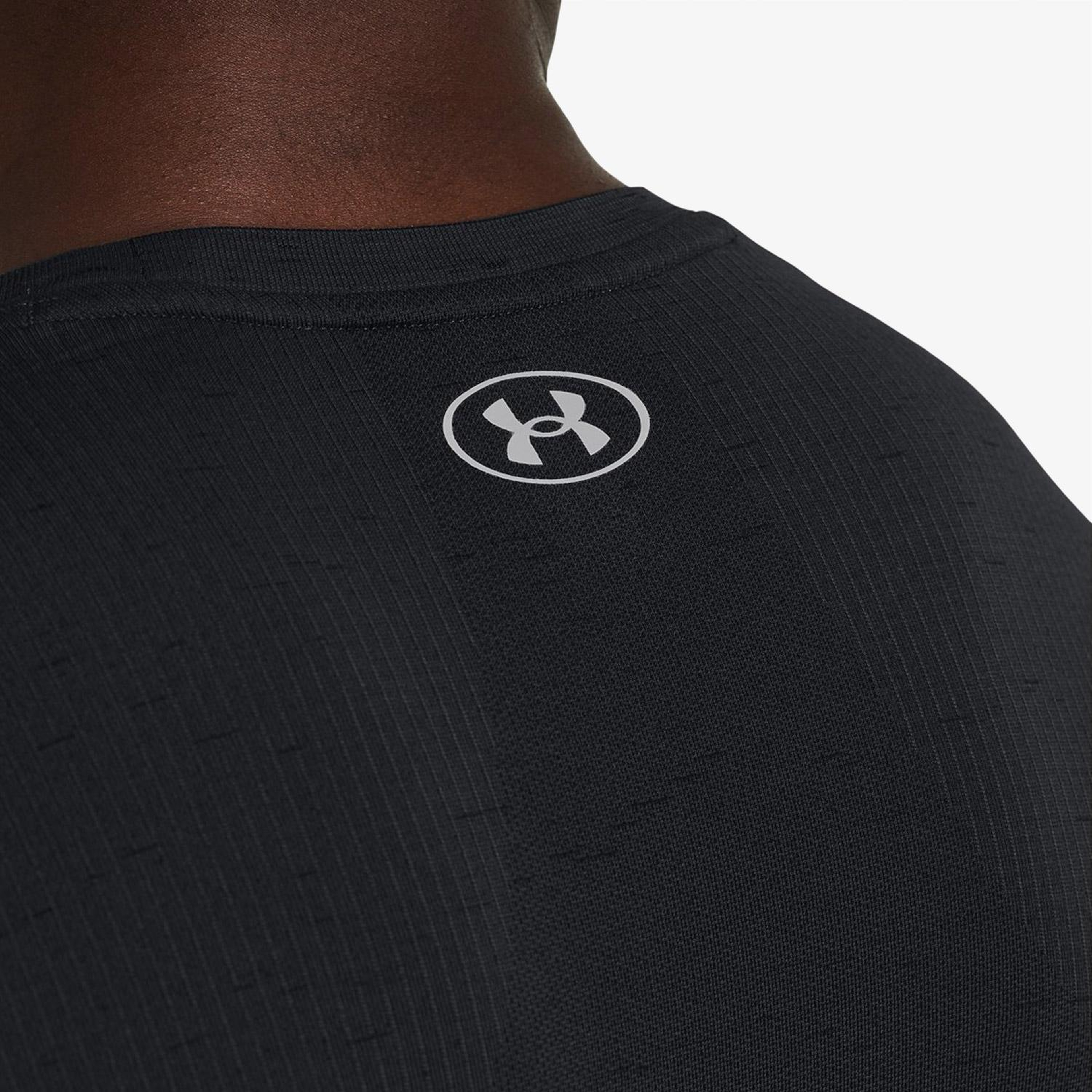 Under Armour Vanish Seamless Ss Erkek Siyah Antrenman T-Shirt