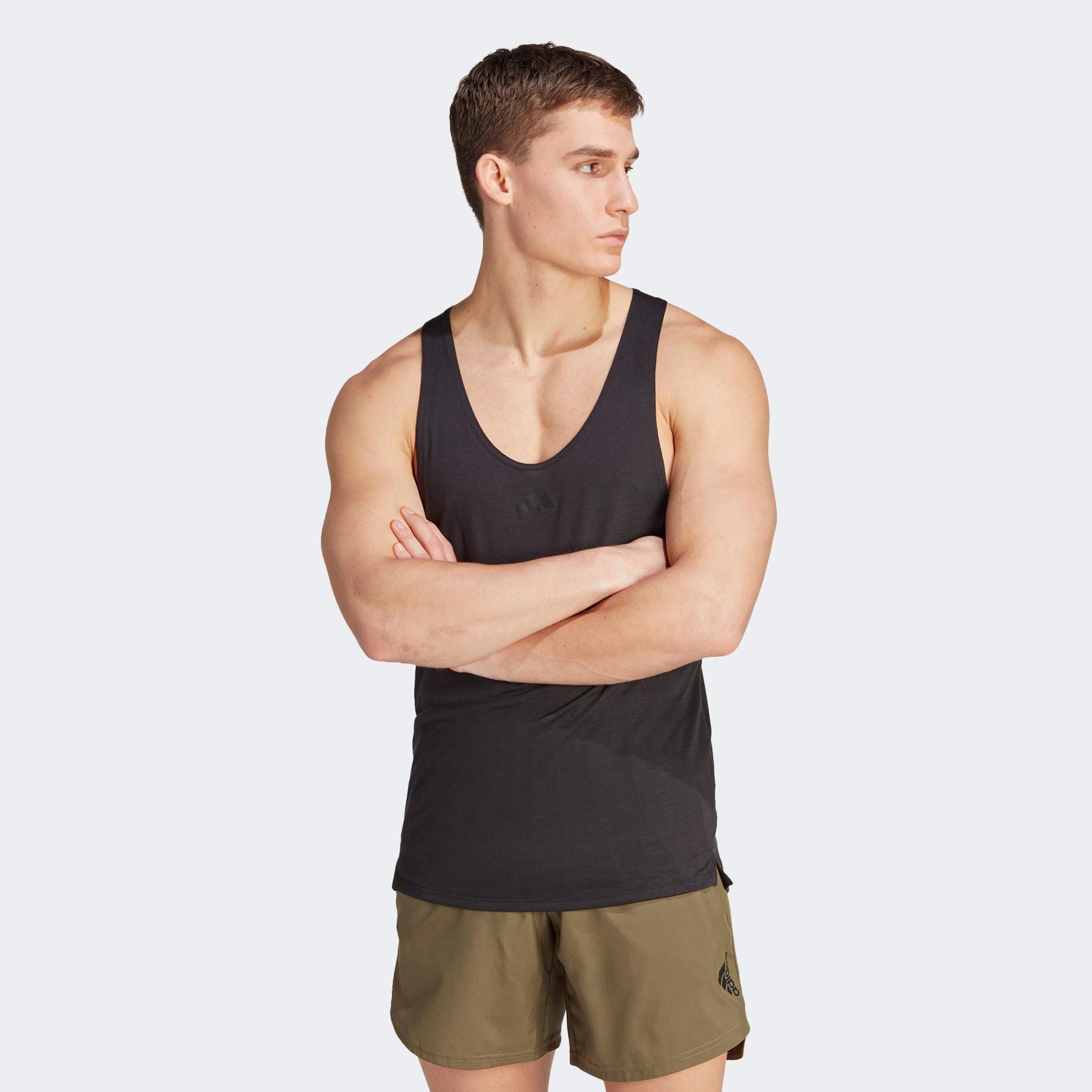 adidas Workout Stringer Erkek Siyah Antrenman Atlet
